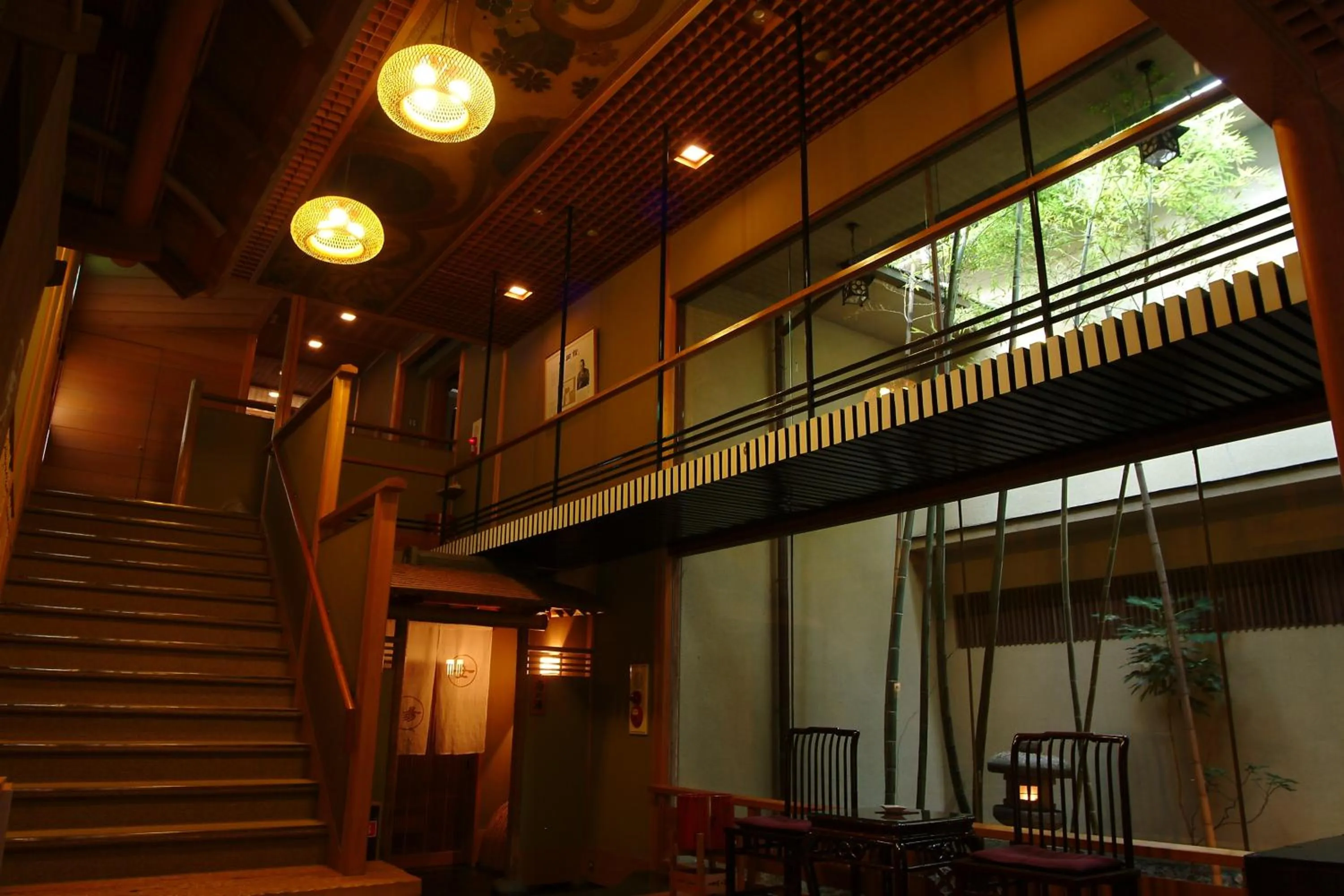 Decorative detail in Nishimuraya Honkan