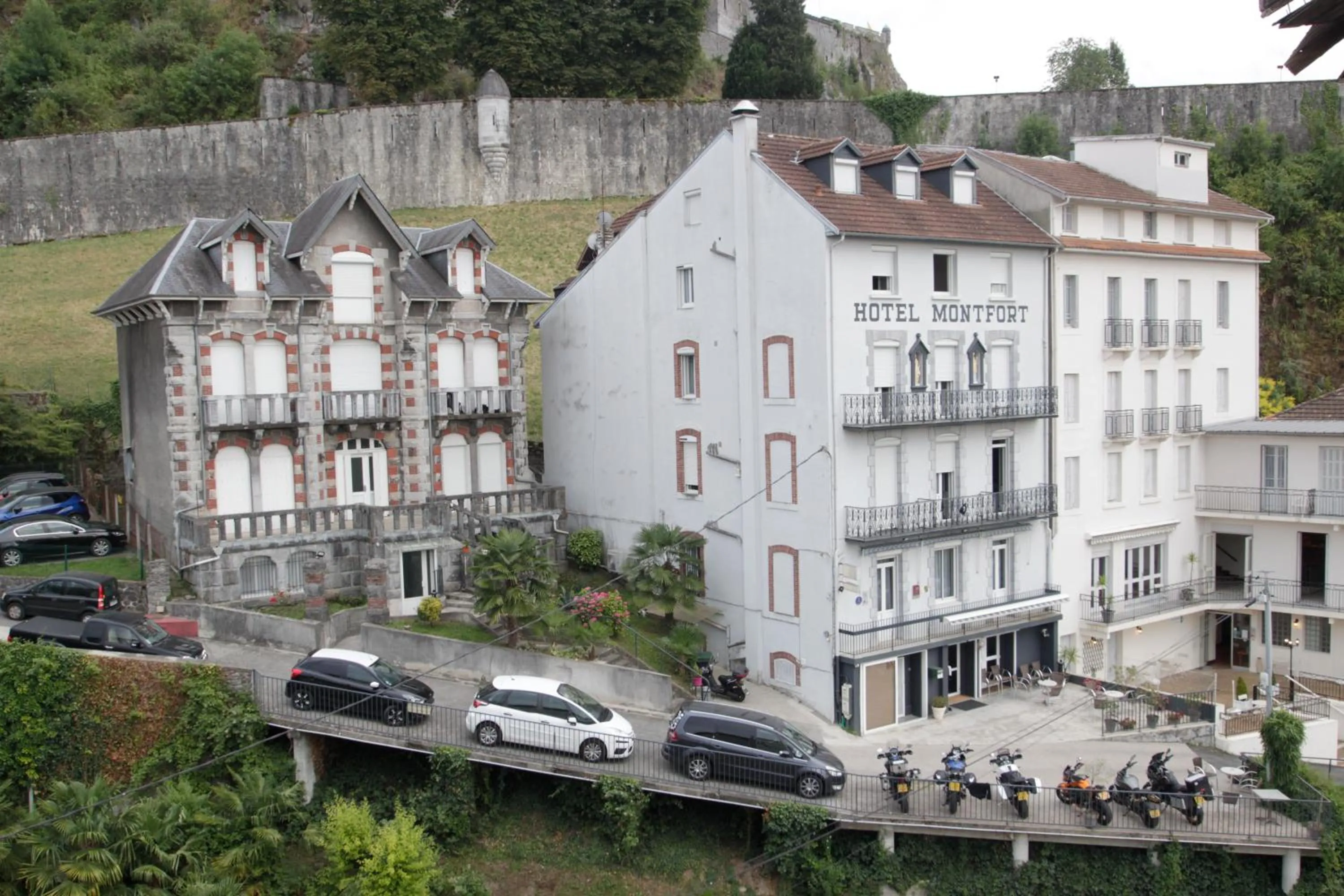 Balcony/Terrace in Hôtel Montfort
