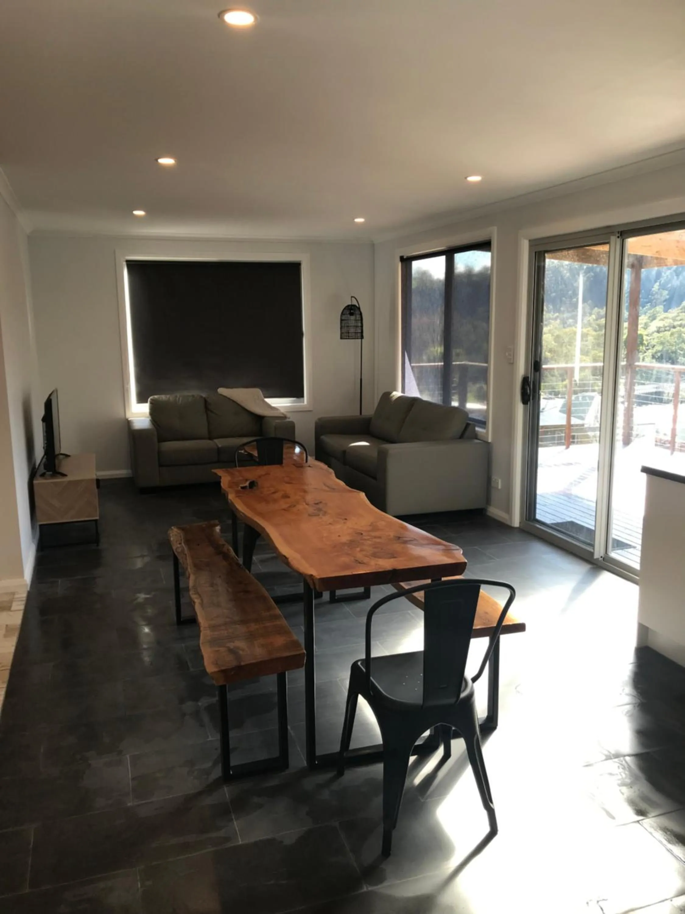 Living room in Derby Digs Barn