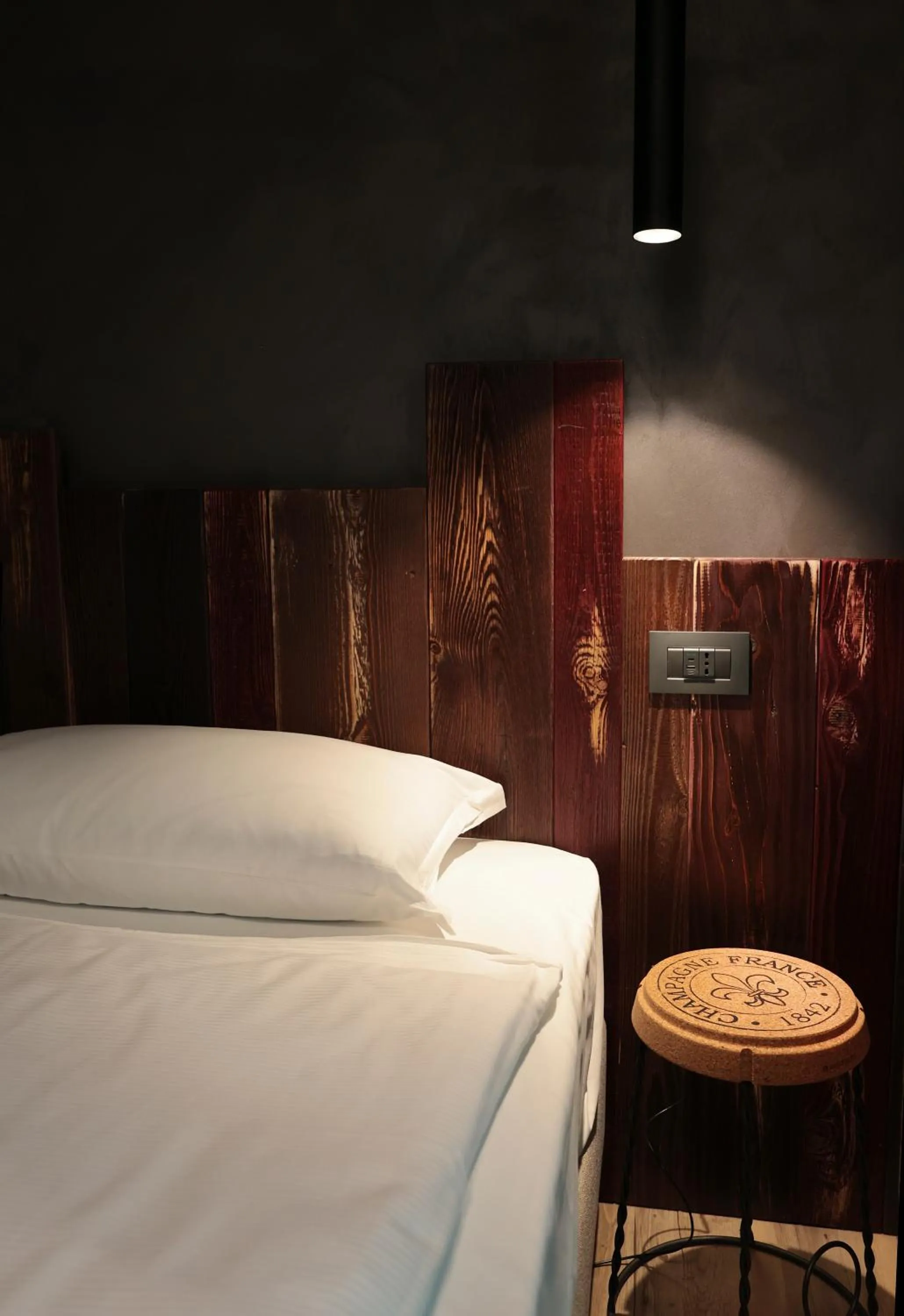 Bed in Crimea Wine Hotel