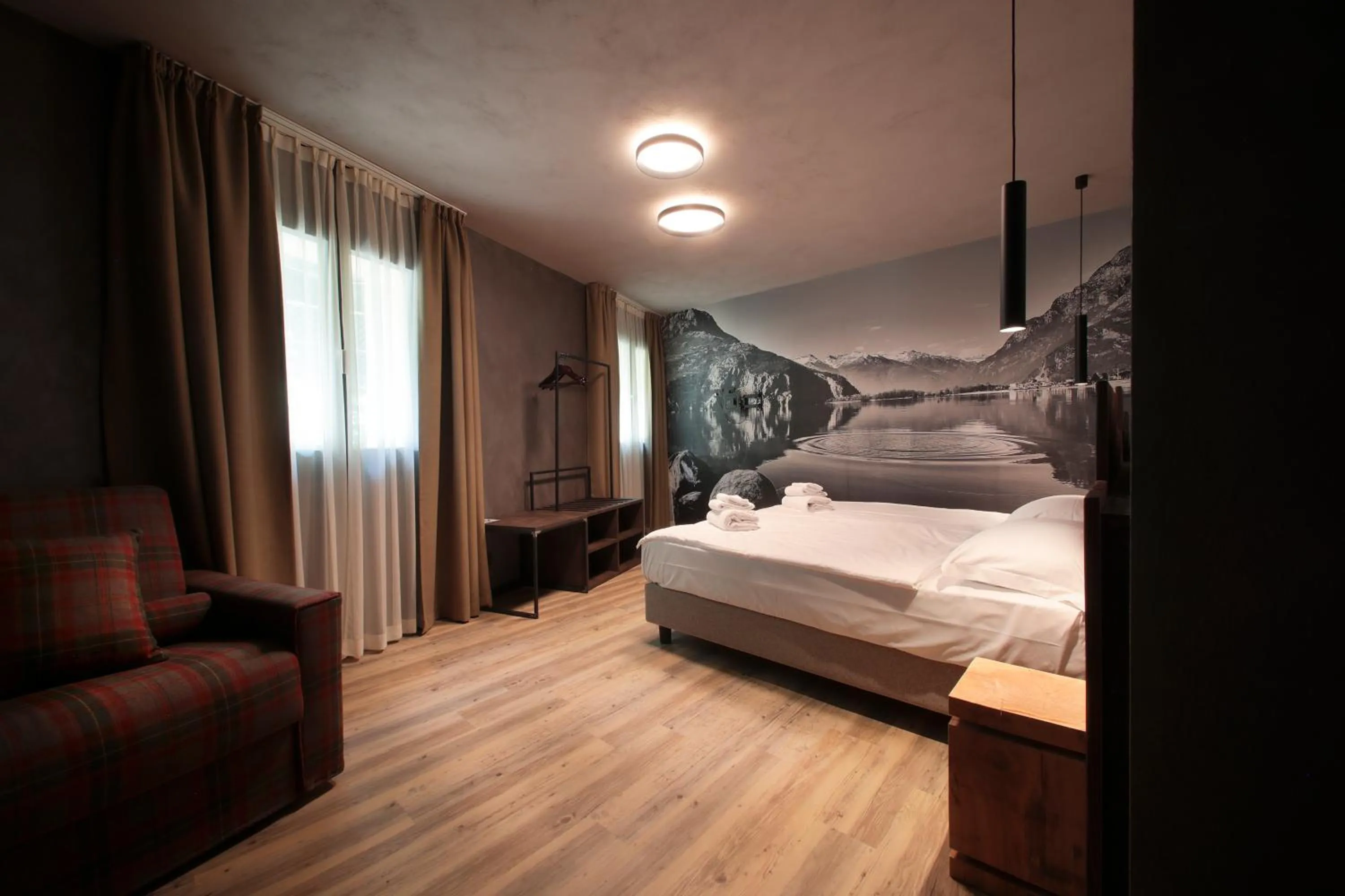 Bed in Crimea Wine Hotel