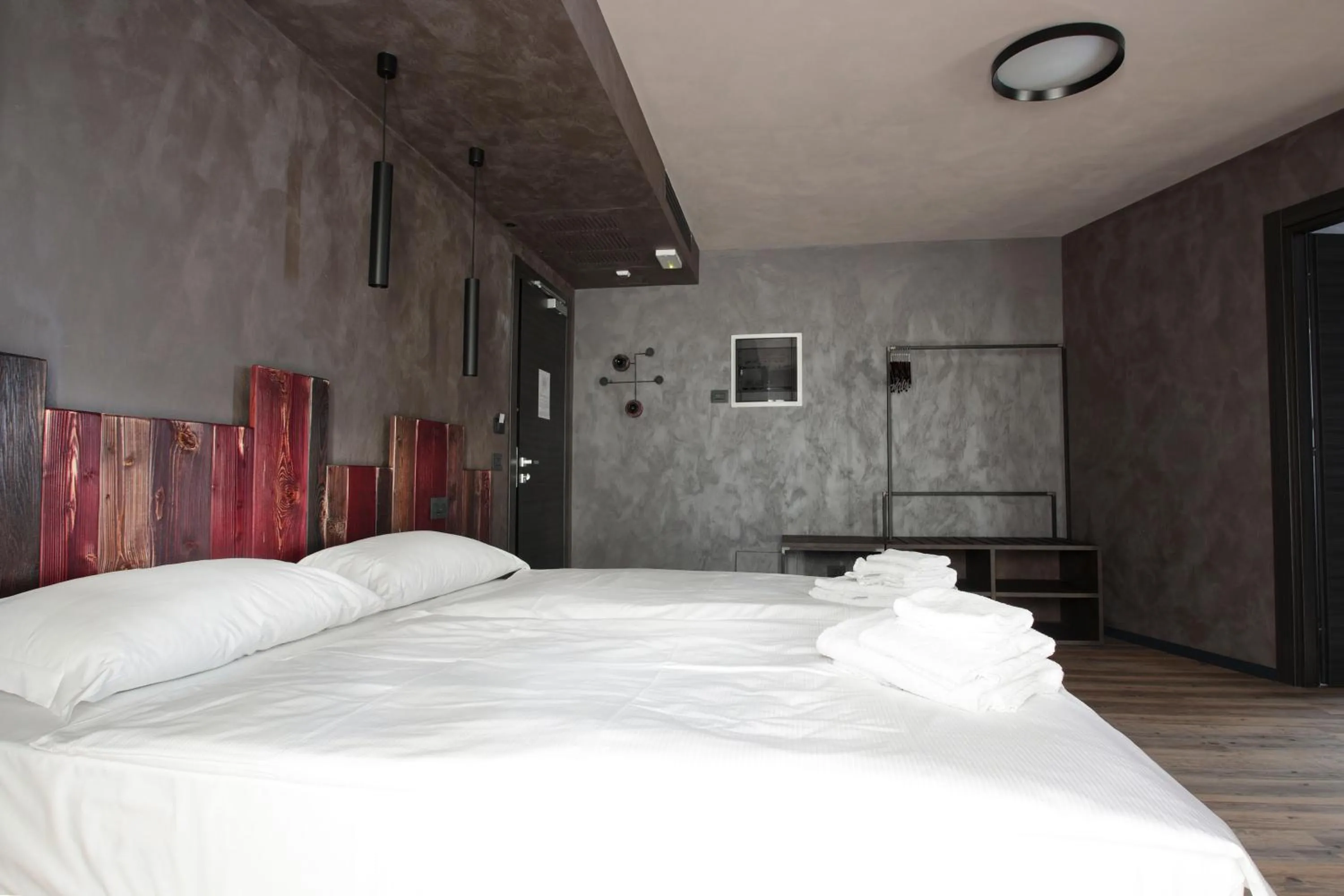 Bed in Crimea Wine Hotel