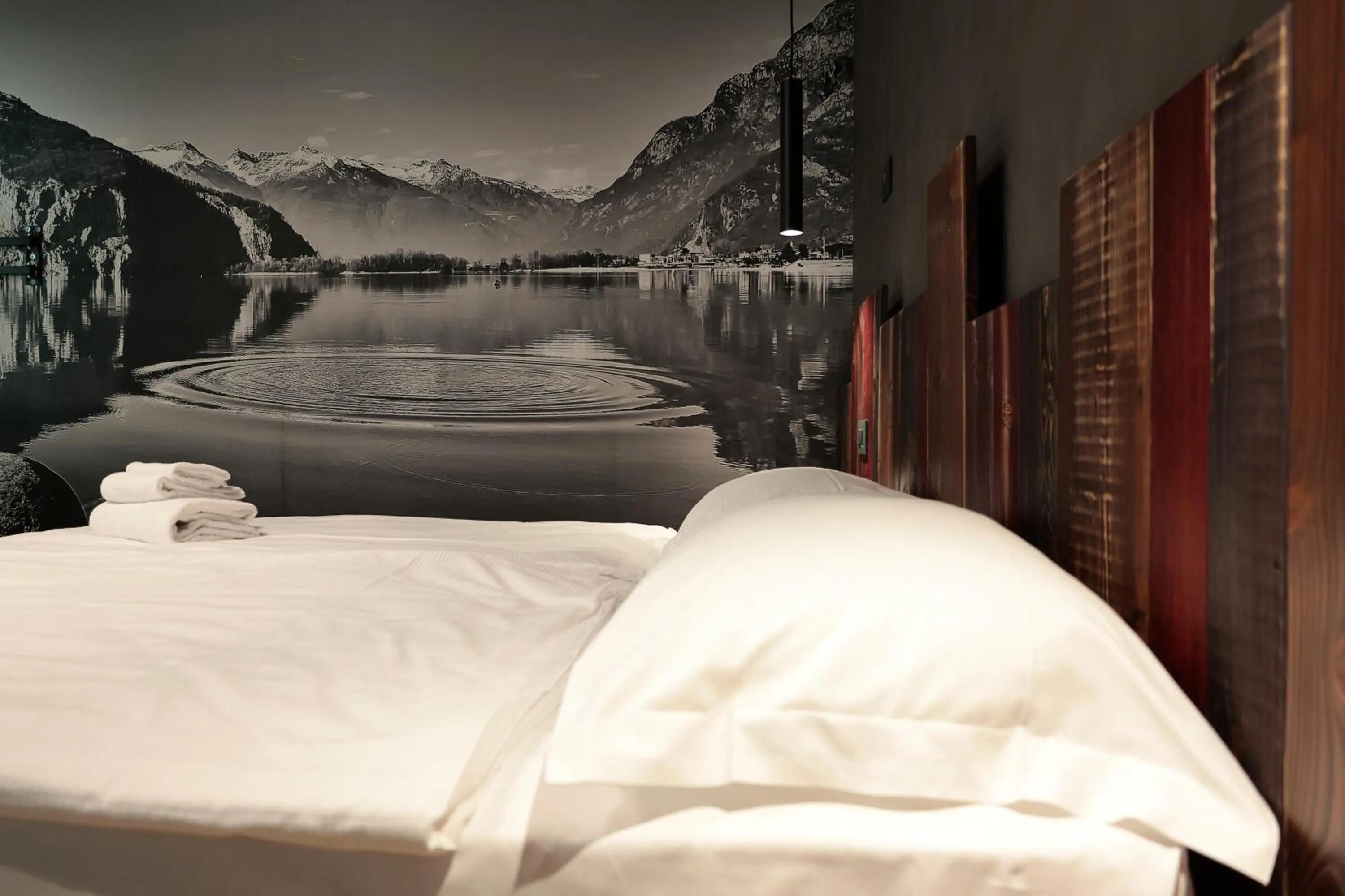 Bed in Crimea Wine Hotel