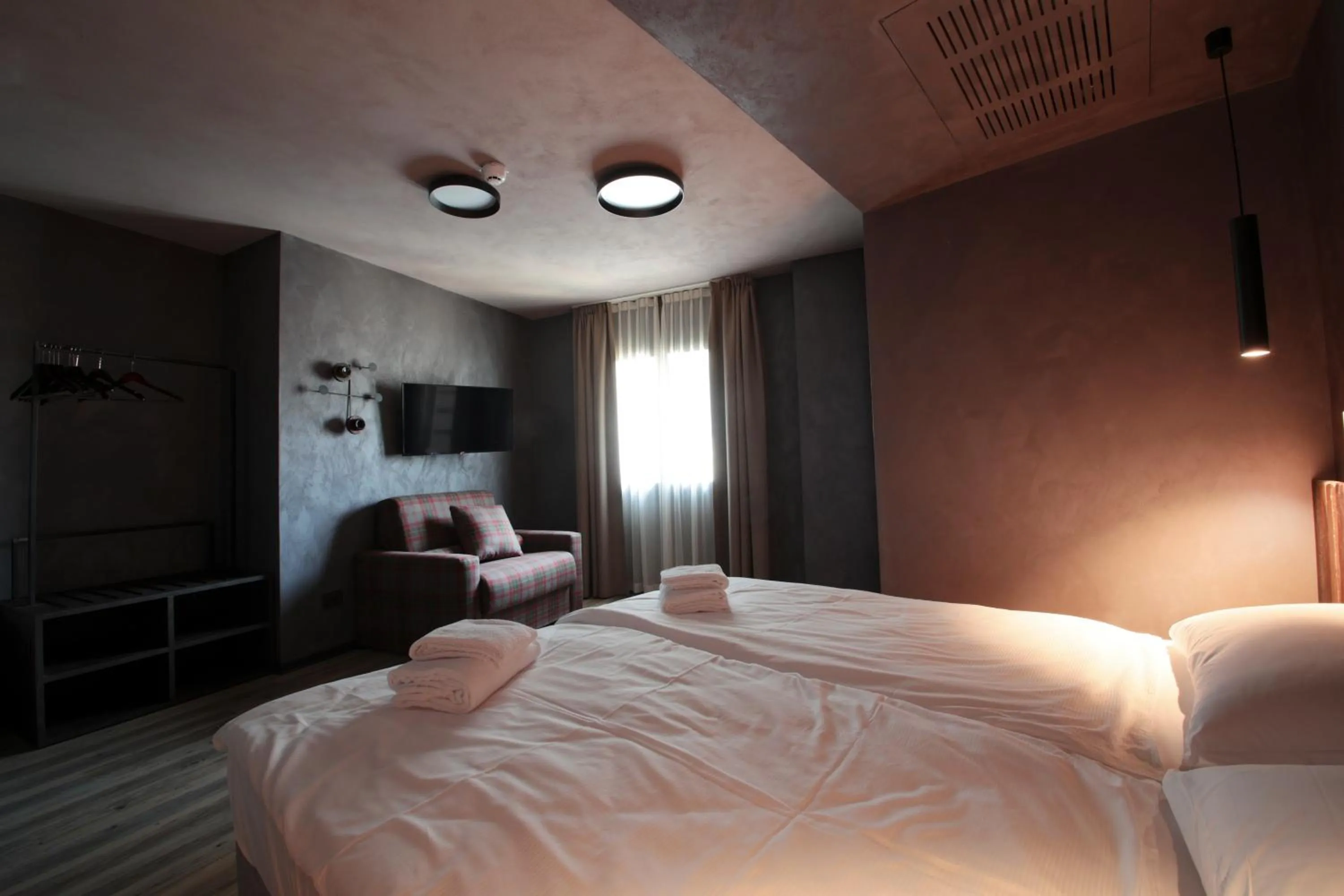 Bed in Crimea Wine Hotel