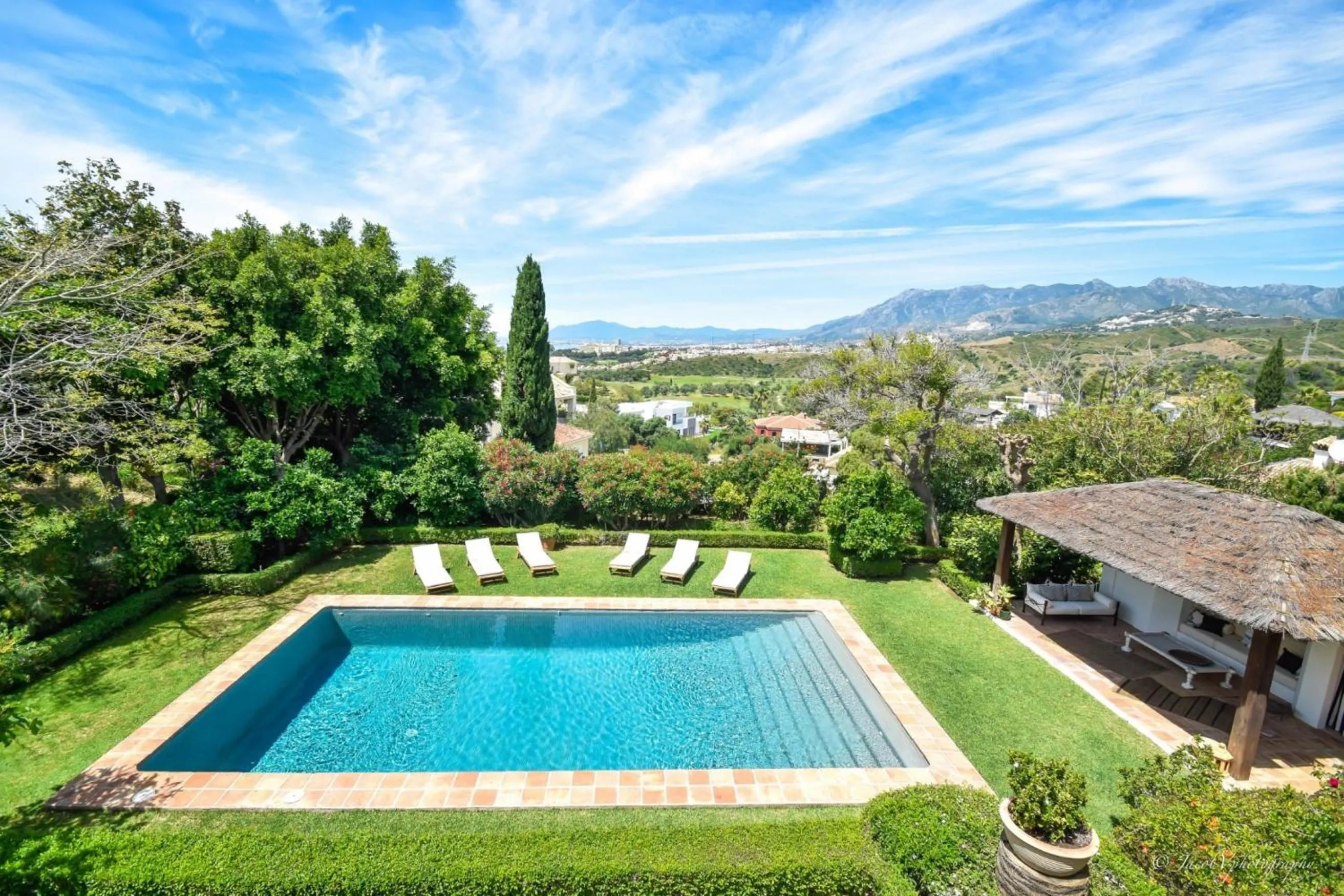 Spacious Andalusian-inspired Villa with Scenic Views