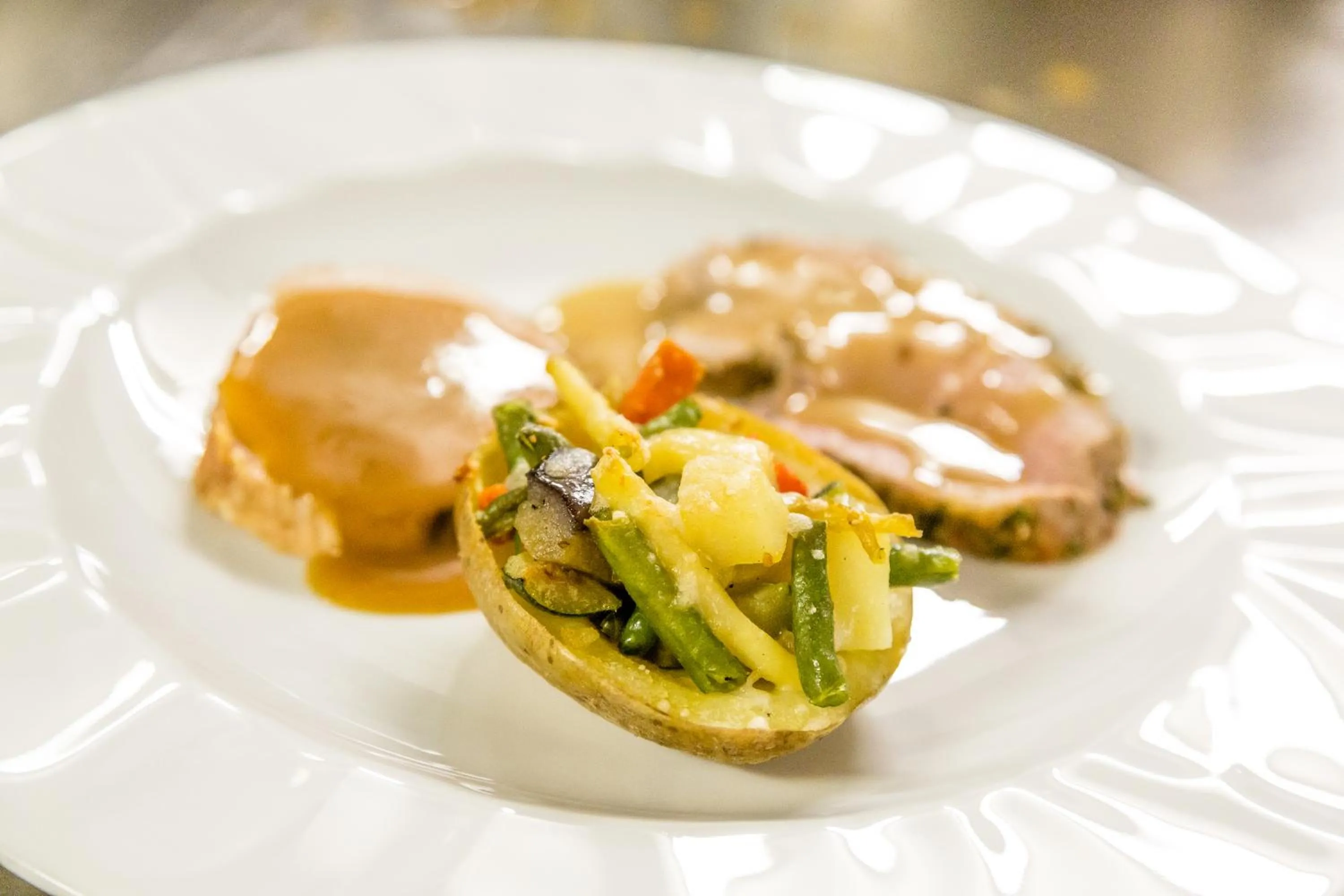 Dinner in Pineta Pastry Hotel