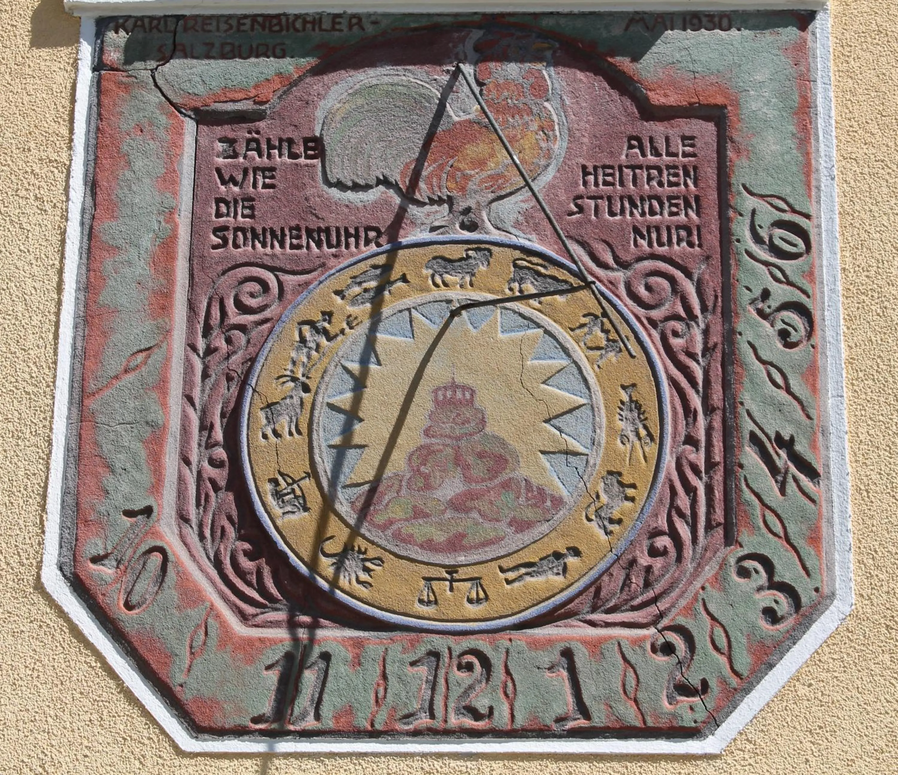 Facade/entrance in Garni Hotel Post