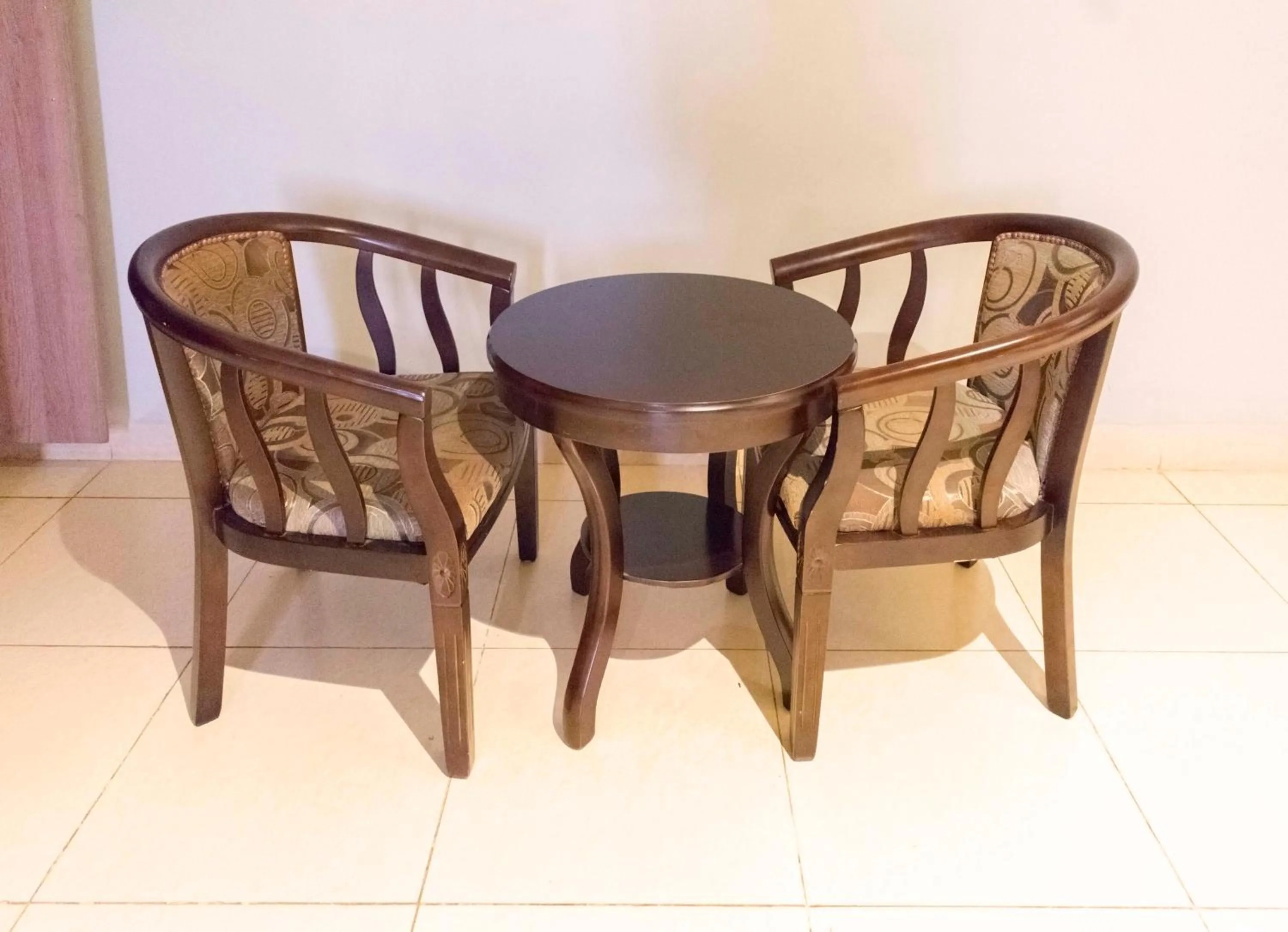 Seating area in Easy View Hotel Mbarara