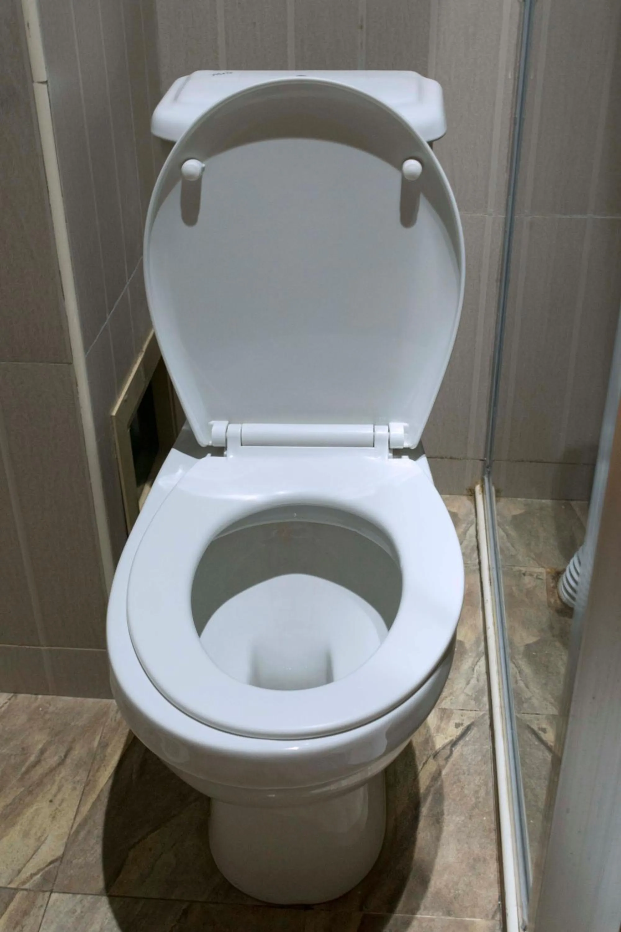 Toilet in Easy View Hotel Mbarara