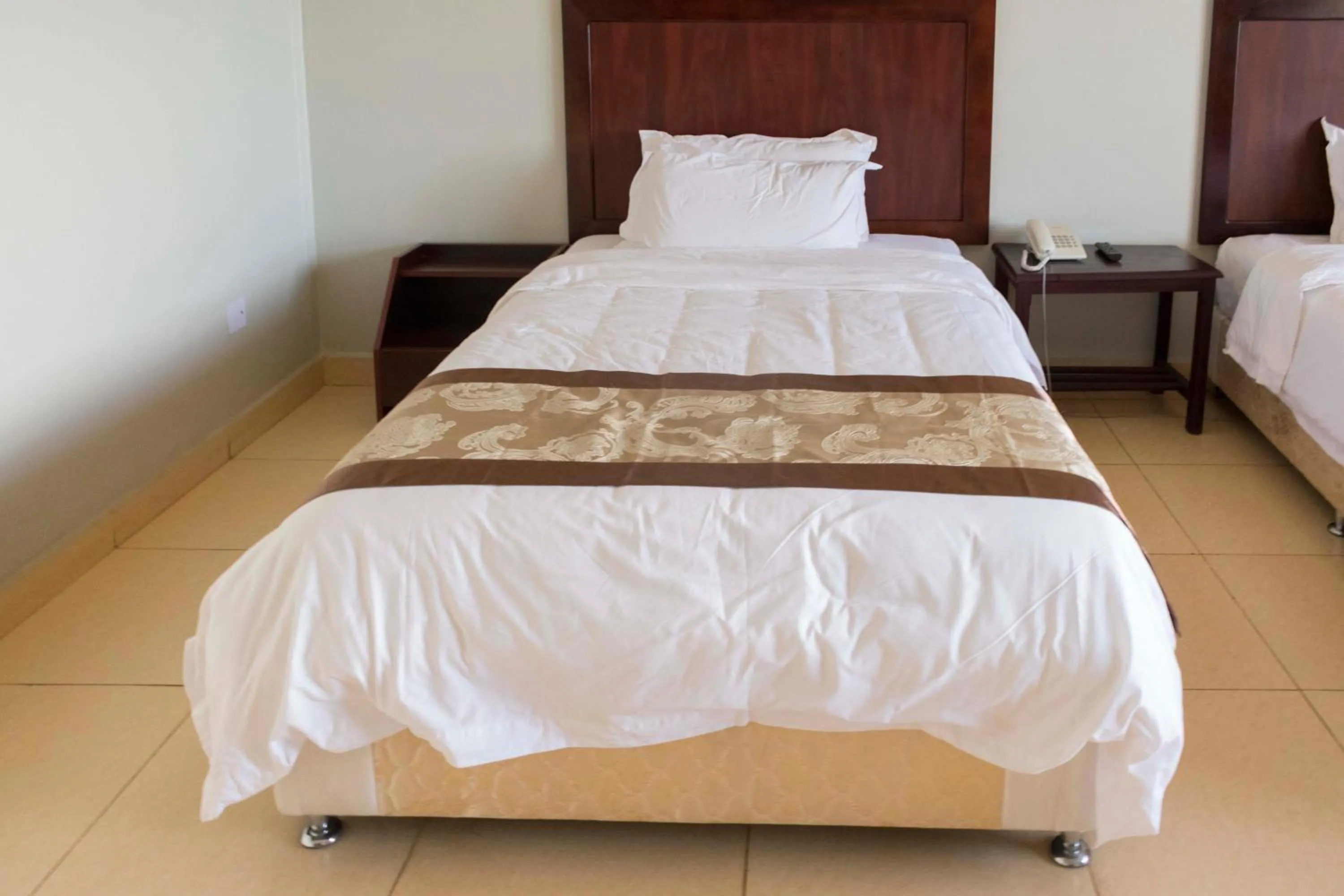 Bed in Easy View Hotel Mbarara
