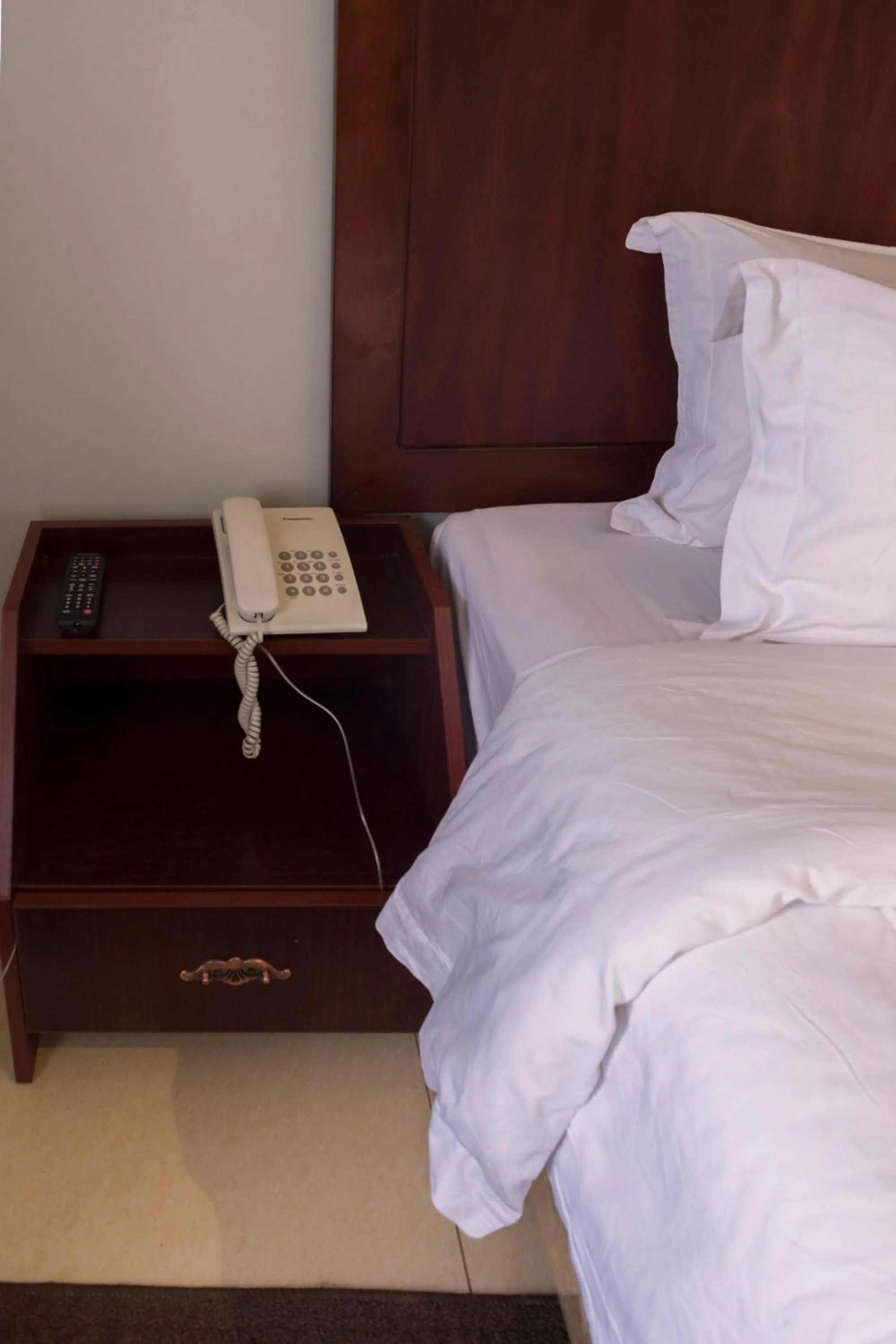 Bed in Easy View Hotel Mbarara