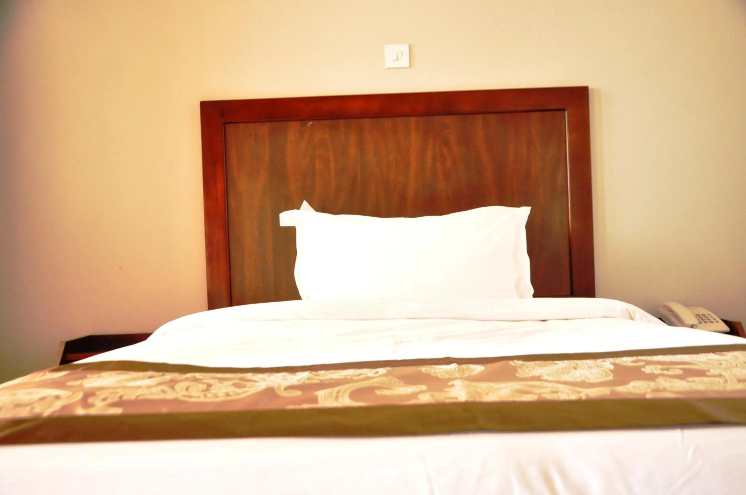 Bed in Easy View Hotel Mbarara