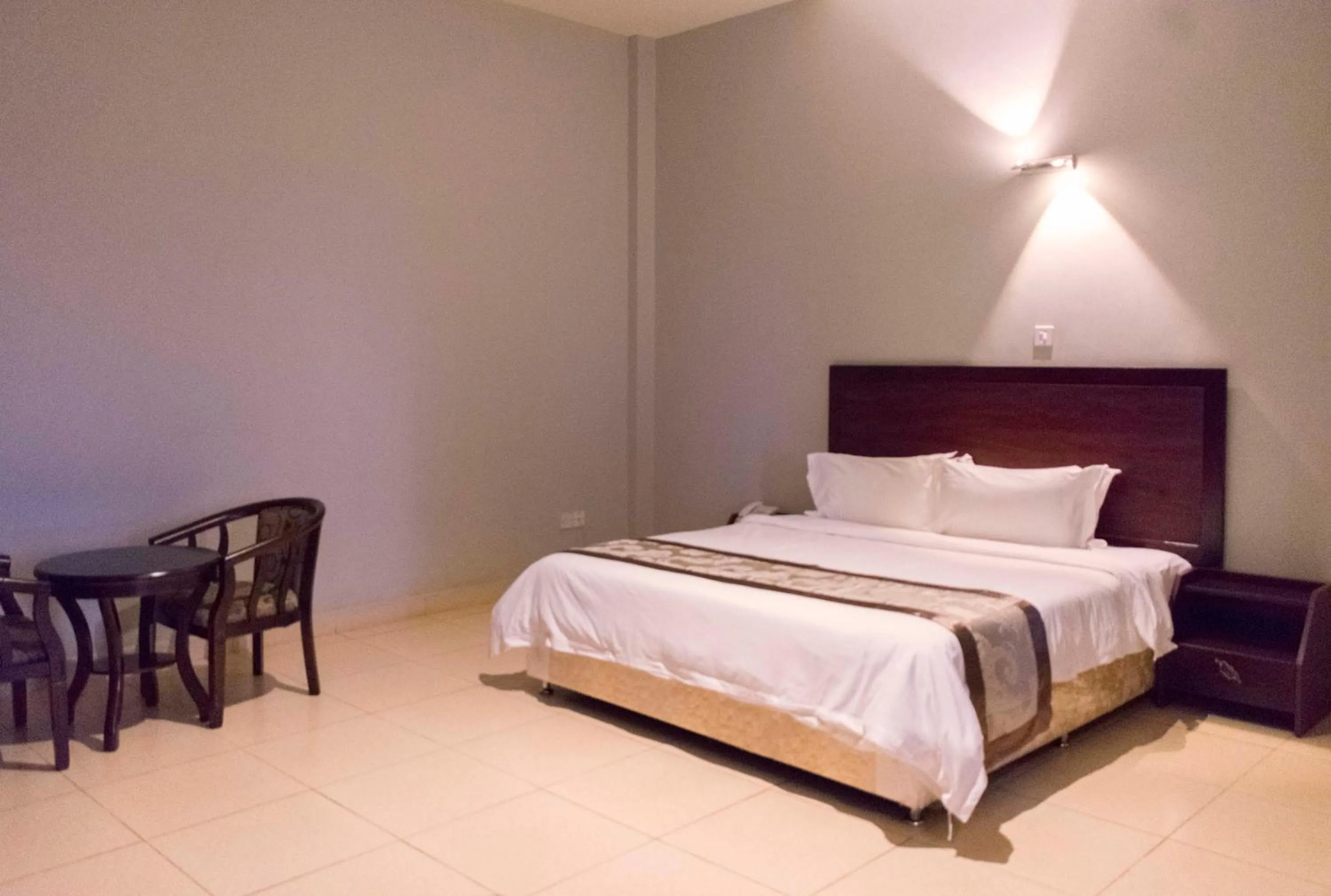 Bed in Easy View Hotel Mbarara