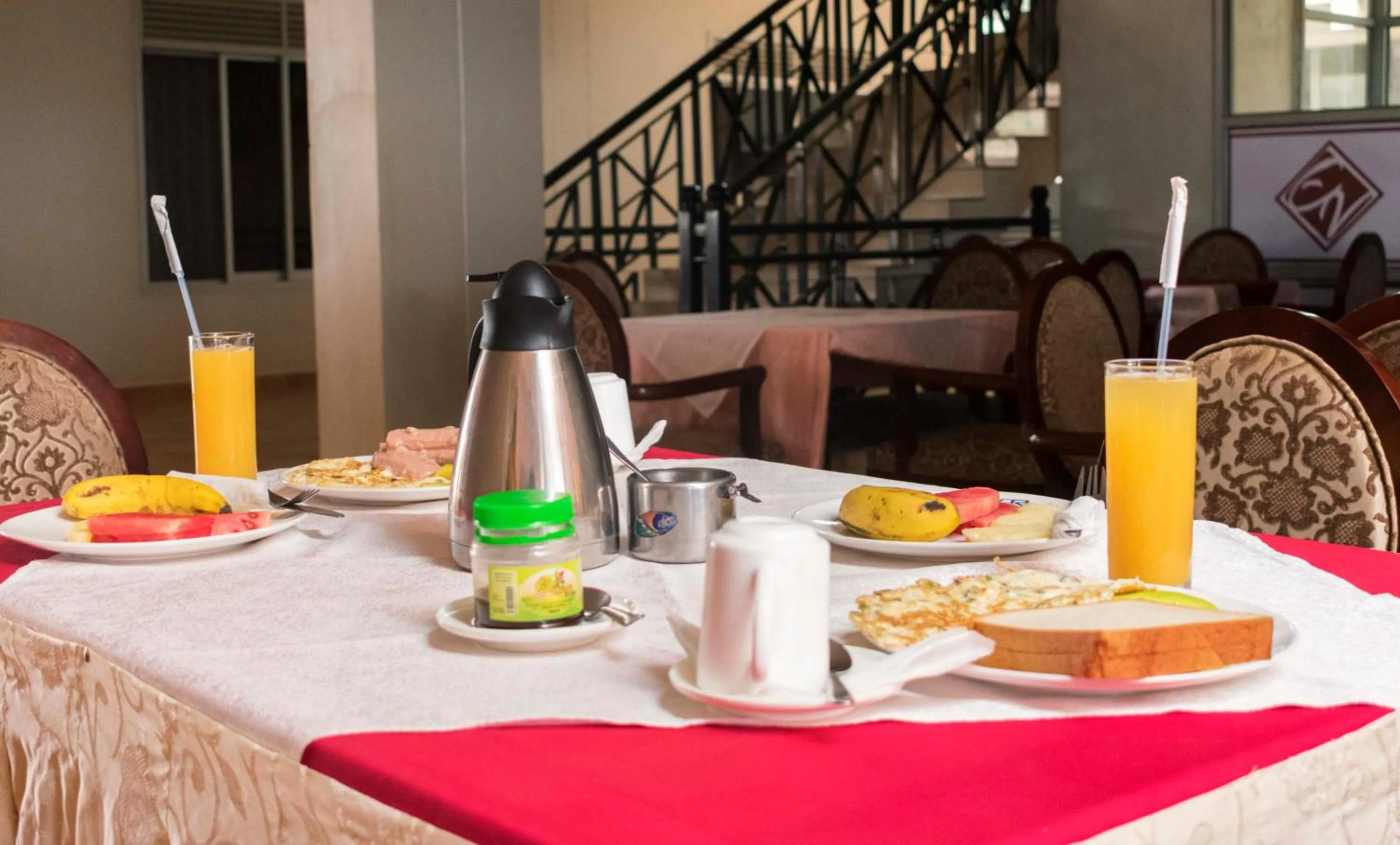 Food and drinks in Easy View Hotel Mbarara