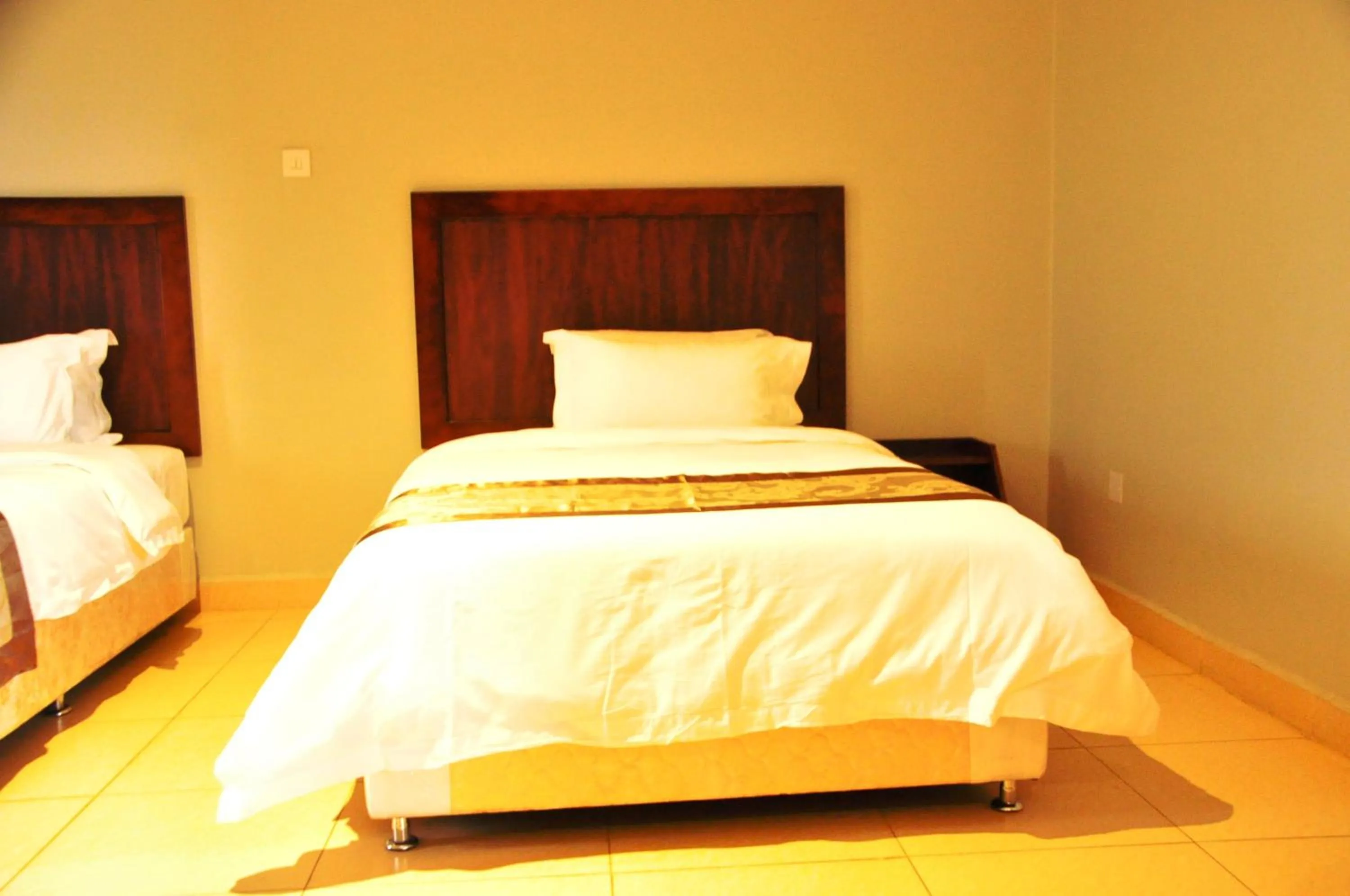 Bed in Easy View Hotel Mbarara