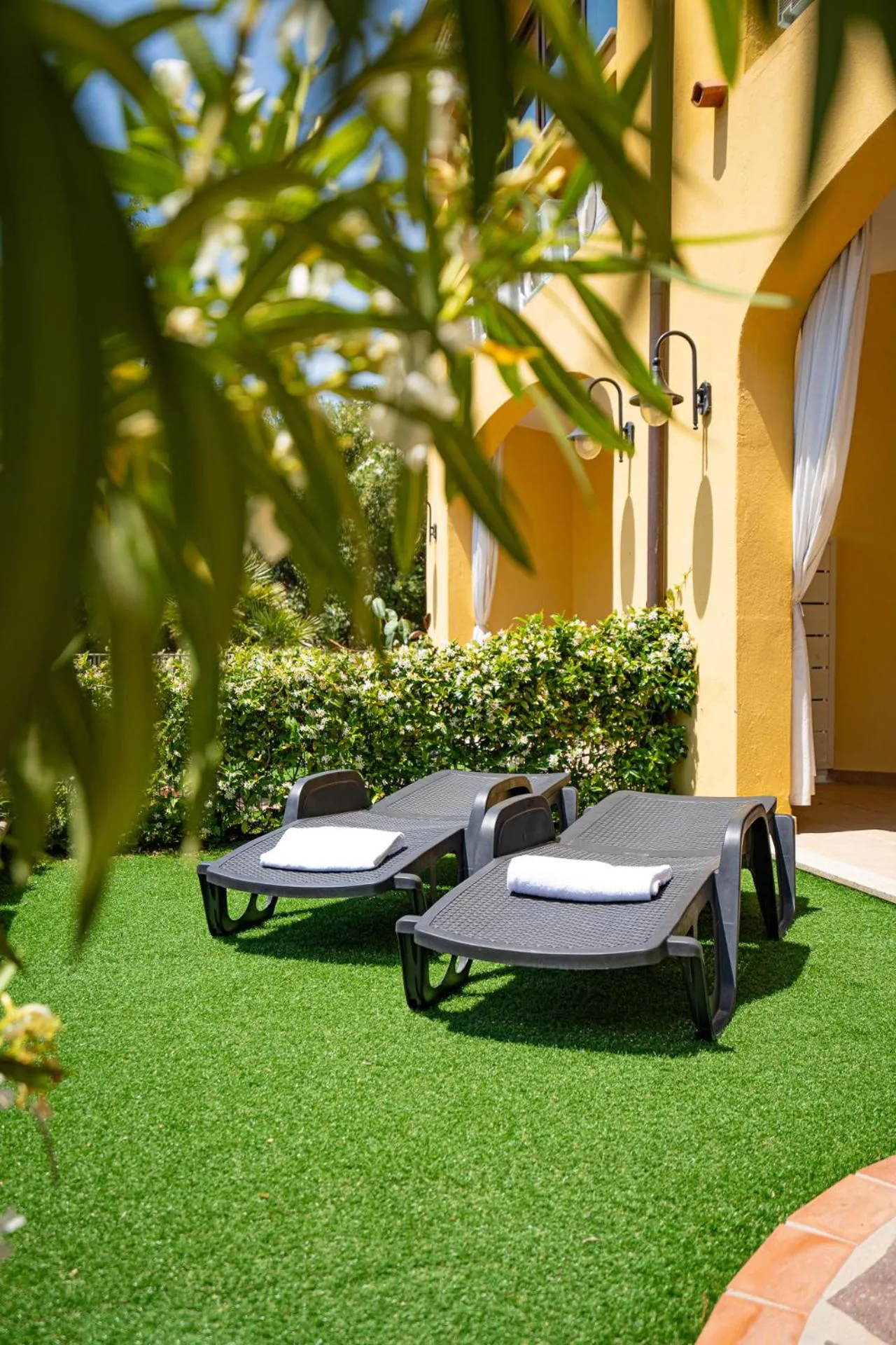 Garden in Hotel Lu Pitrali