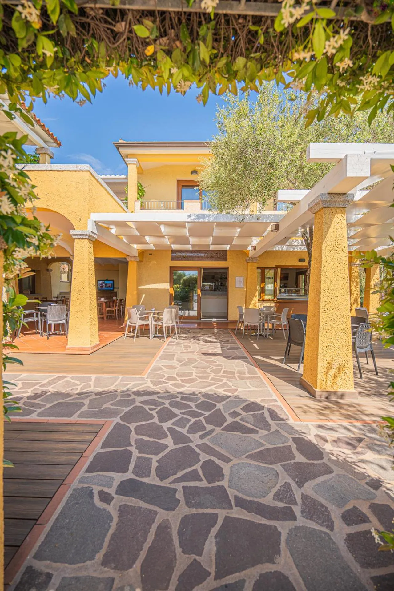 Property building in Hotel Lu Pitrali