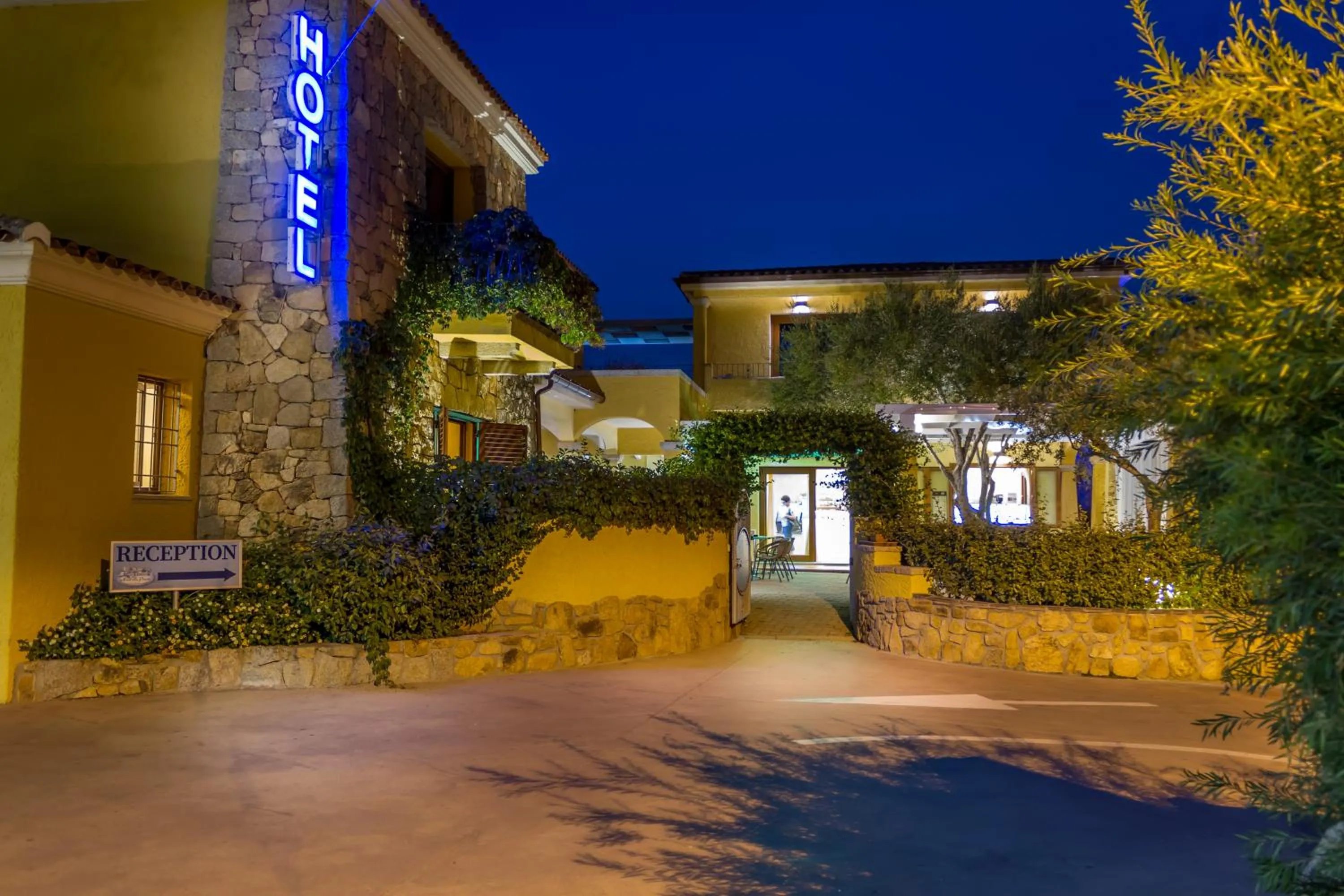 Property building in Hotel Lu Pitrali