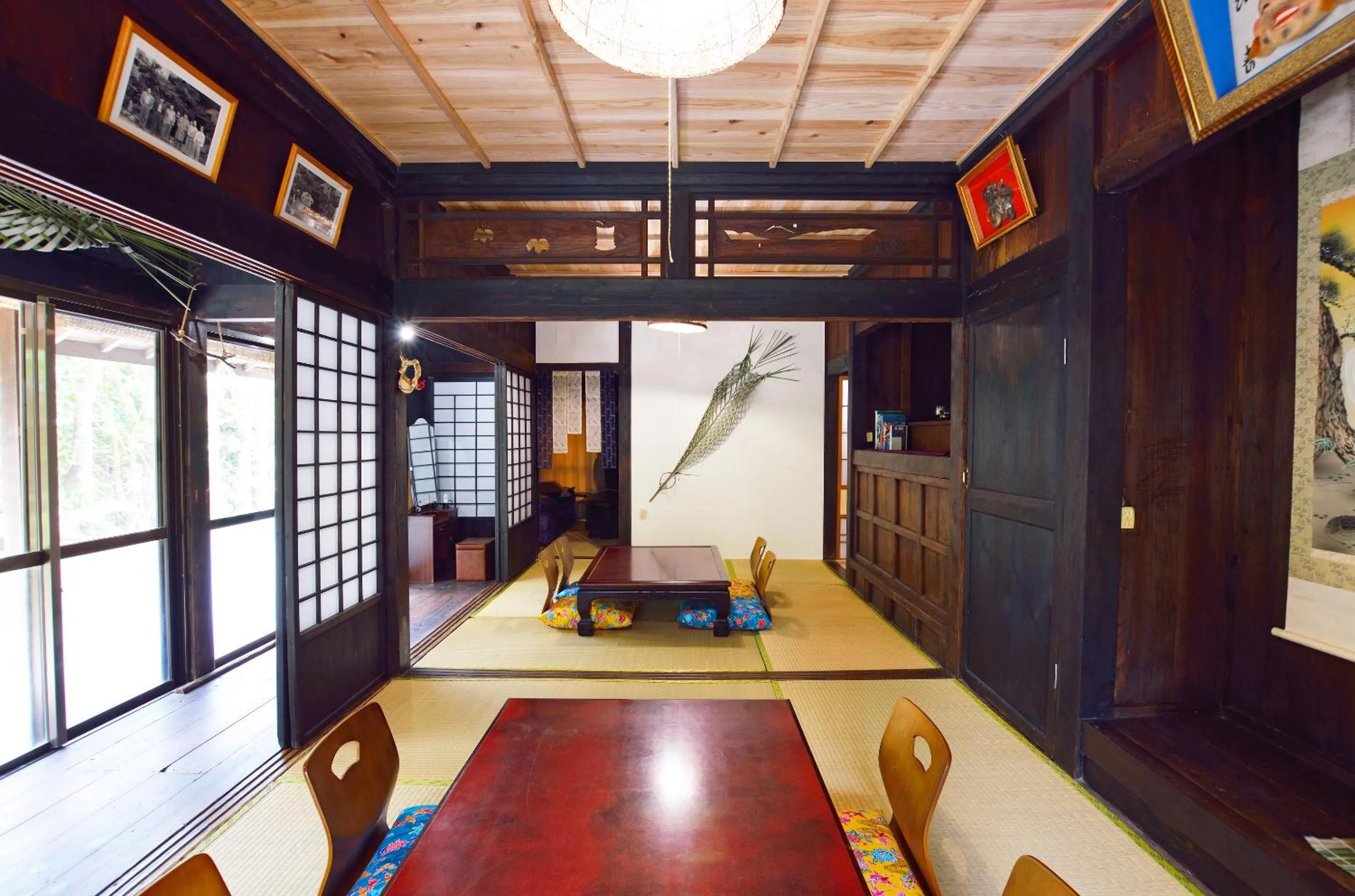 Living room in #Nerome01 Traditional Okinawan House in Ogimi, bc