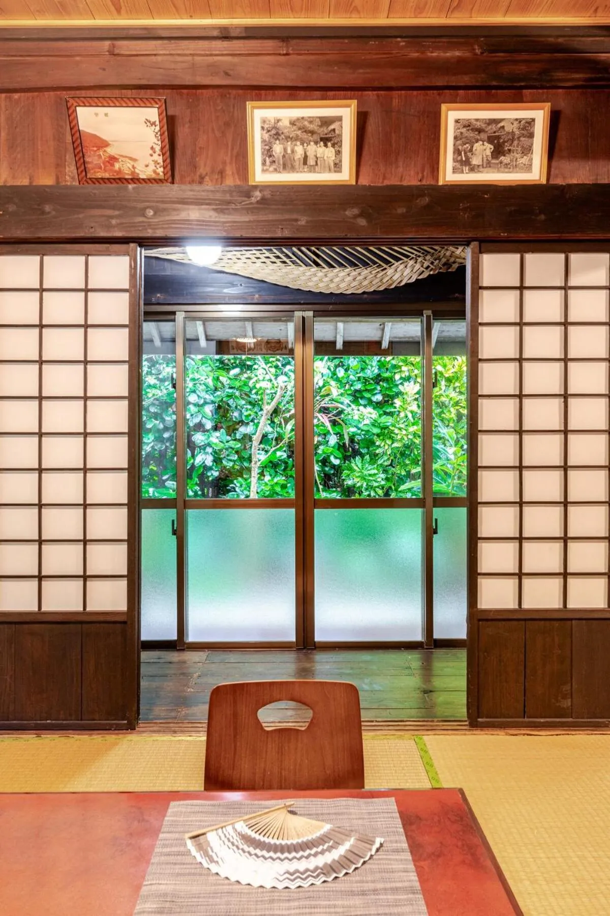 Living room in #Nerome01 Traditional Okinawan House in Ogimi, bc