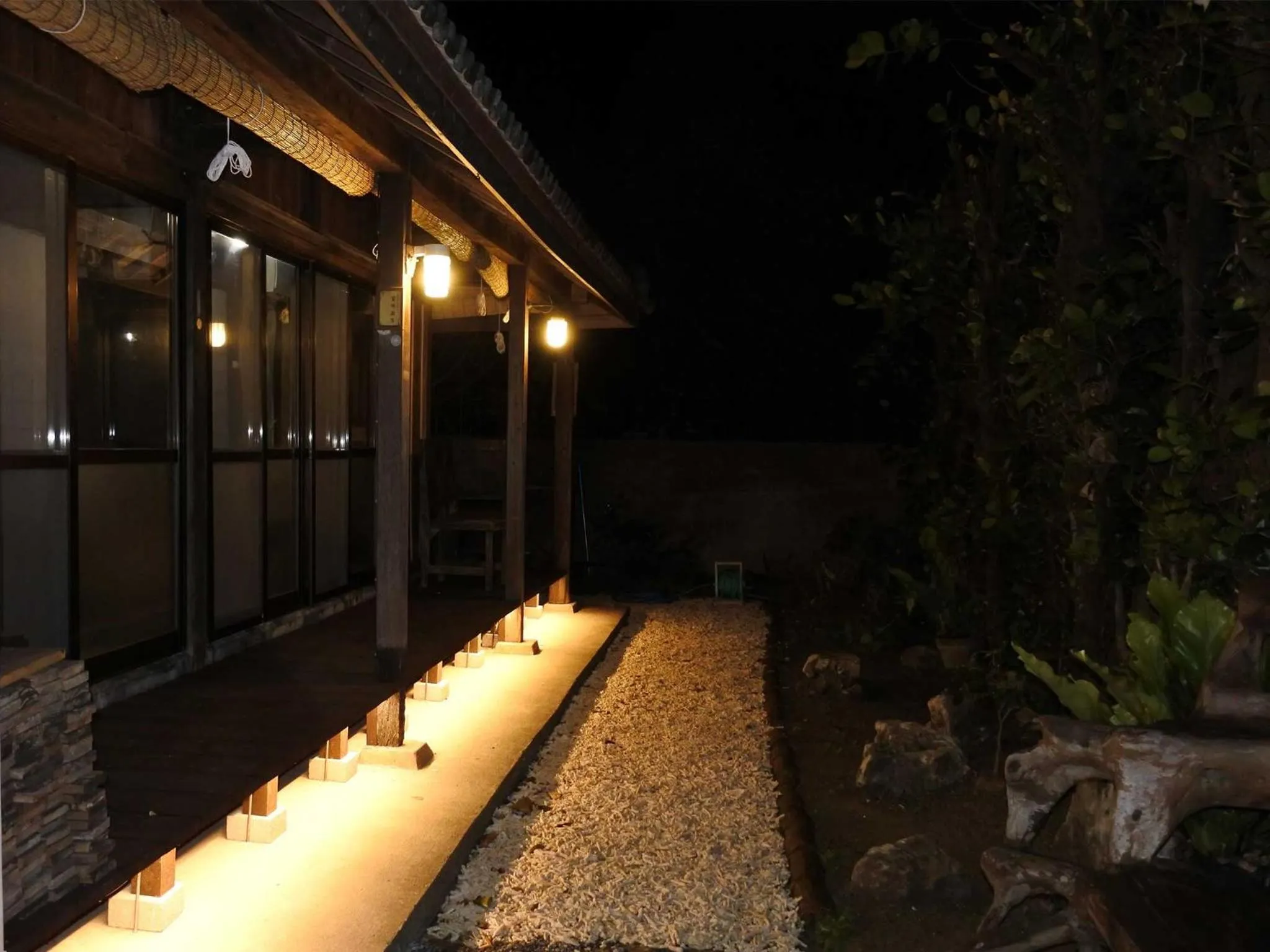 Garden in #Nerome01 Traditional Okinawan House in Ogimi, bc