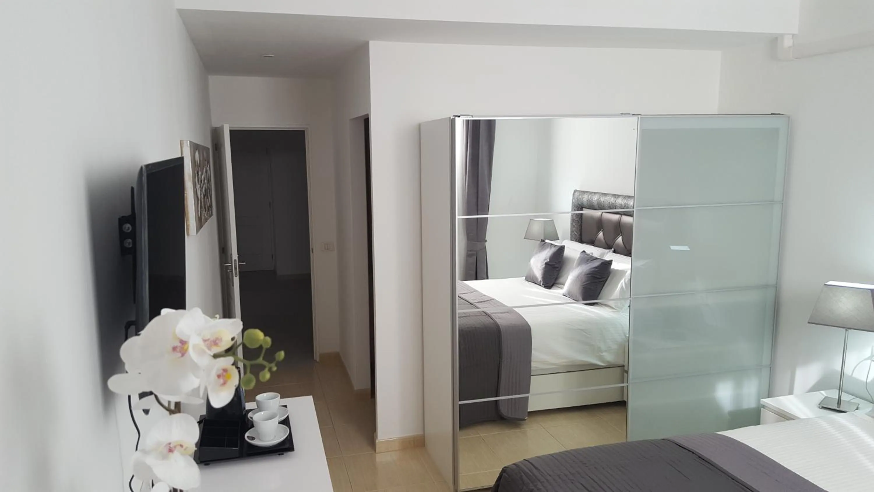 Bedroom, Bed in VillaFonzie Adults Only Gayfriendly