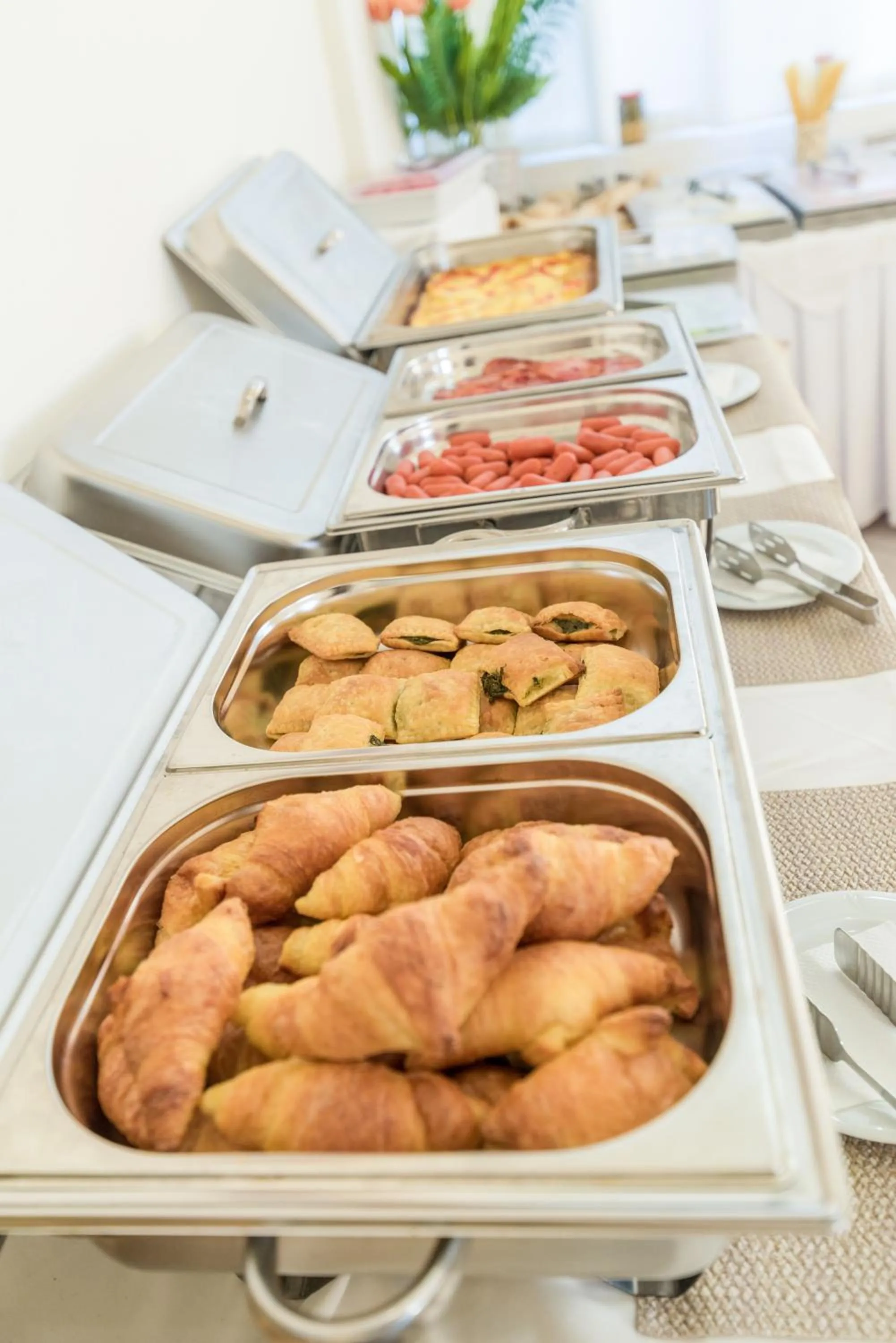Buffet breakfast in Akti Corali Hotel