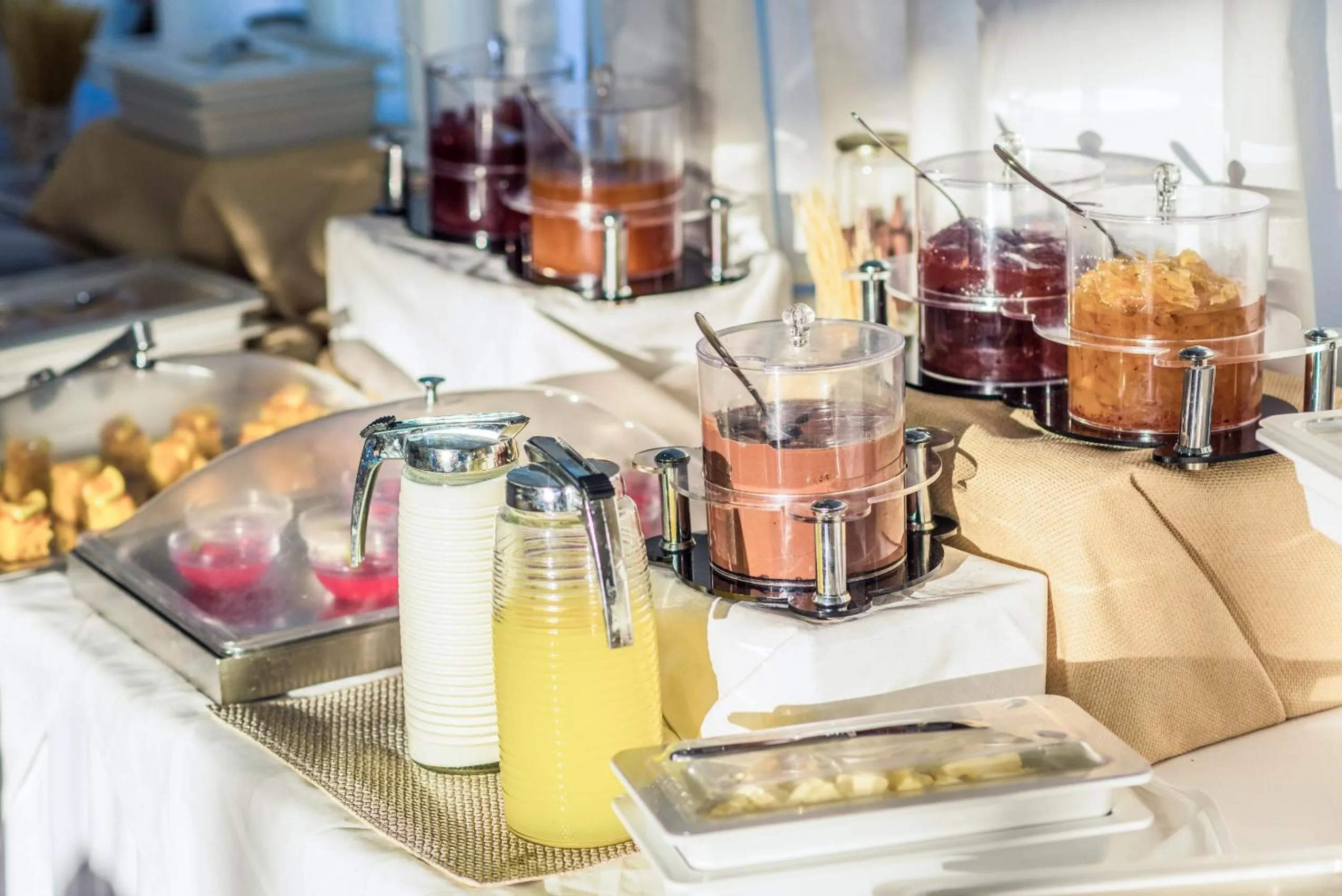 Buffet breakfast in Akti Corali Hotel