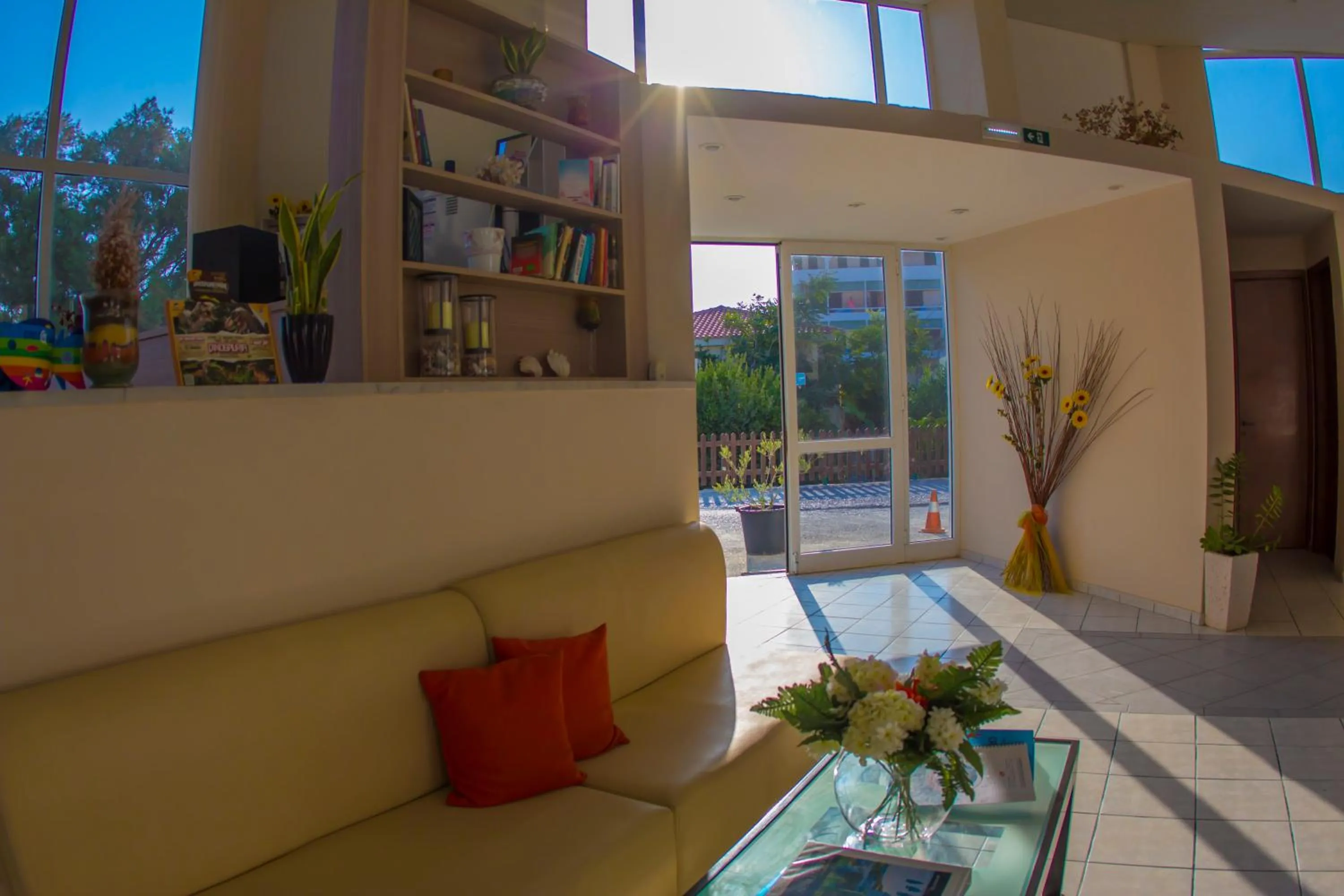 Lobby or reception in Akti Corali Hotel