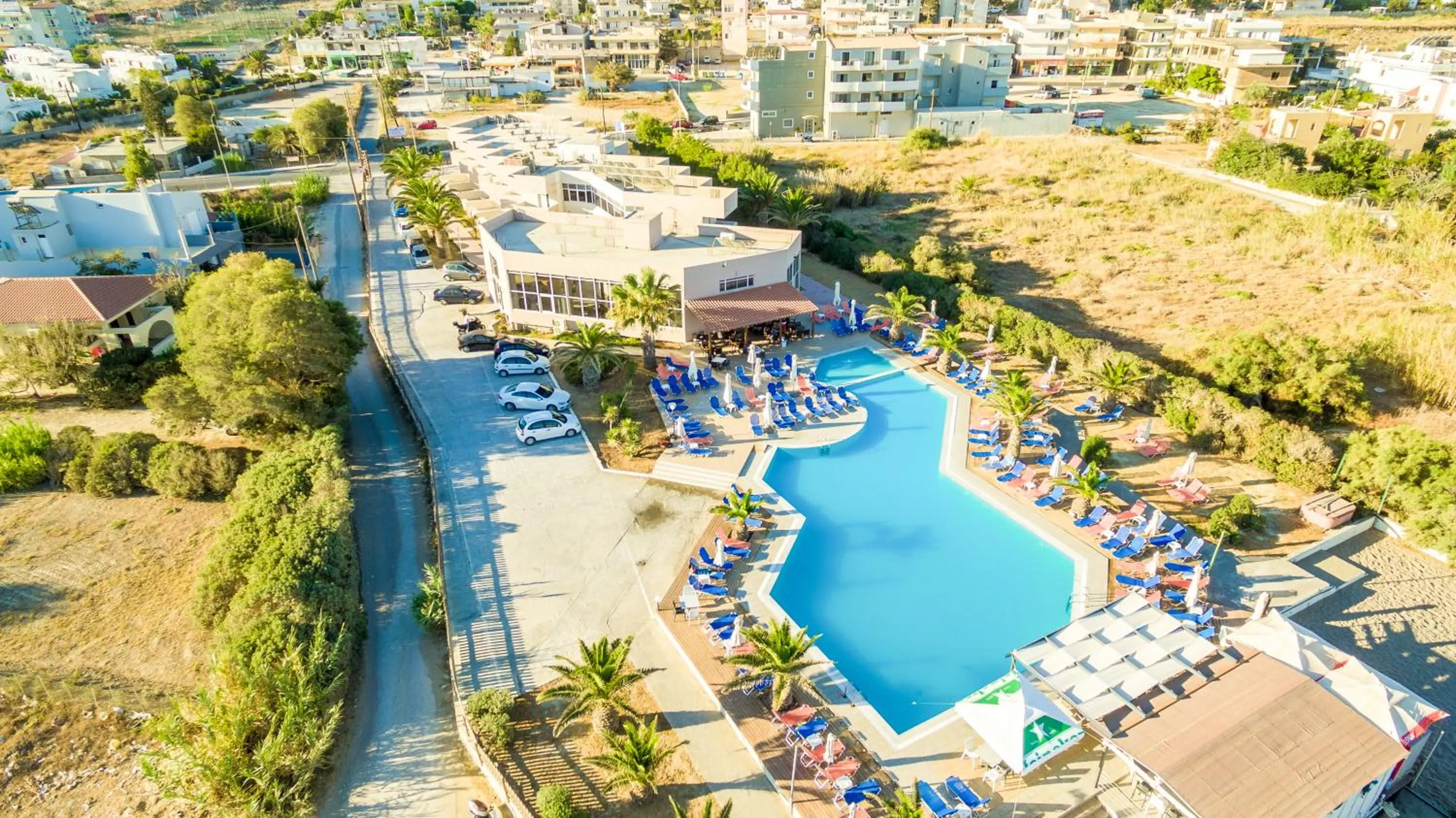 Bird's eye view in Akti Corali Hotel