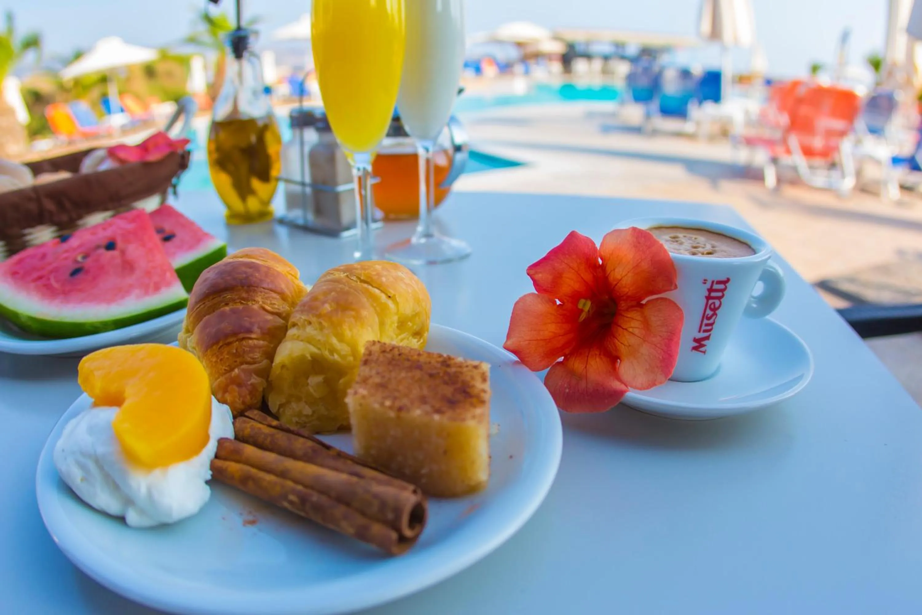 Breakfast in Akti Corali Hotel