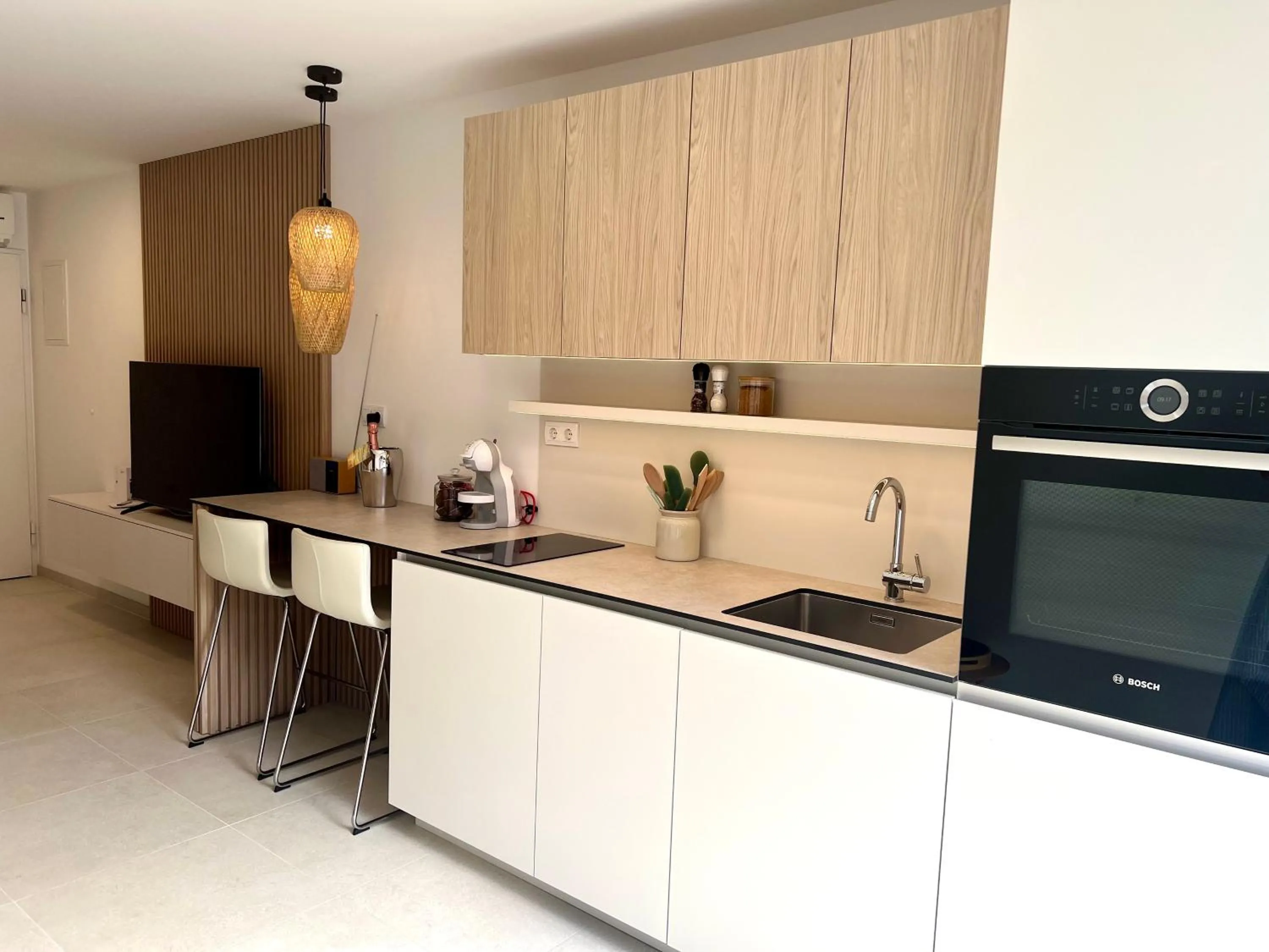 Kitchen or kitchenette in Casa Bella