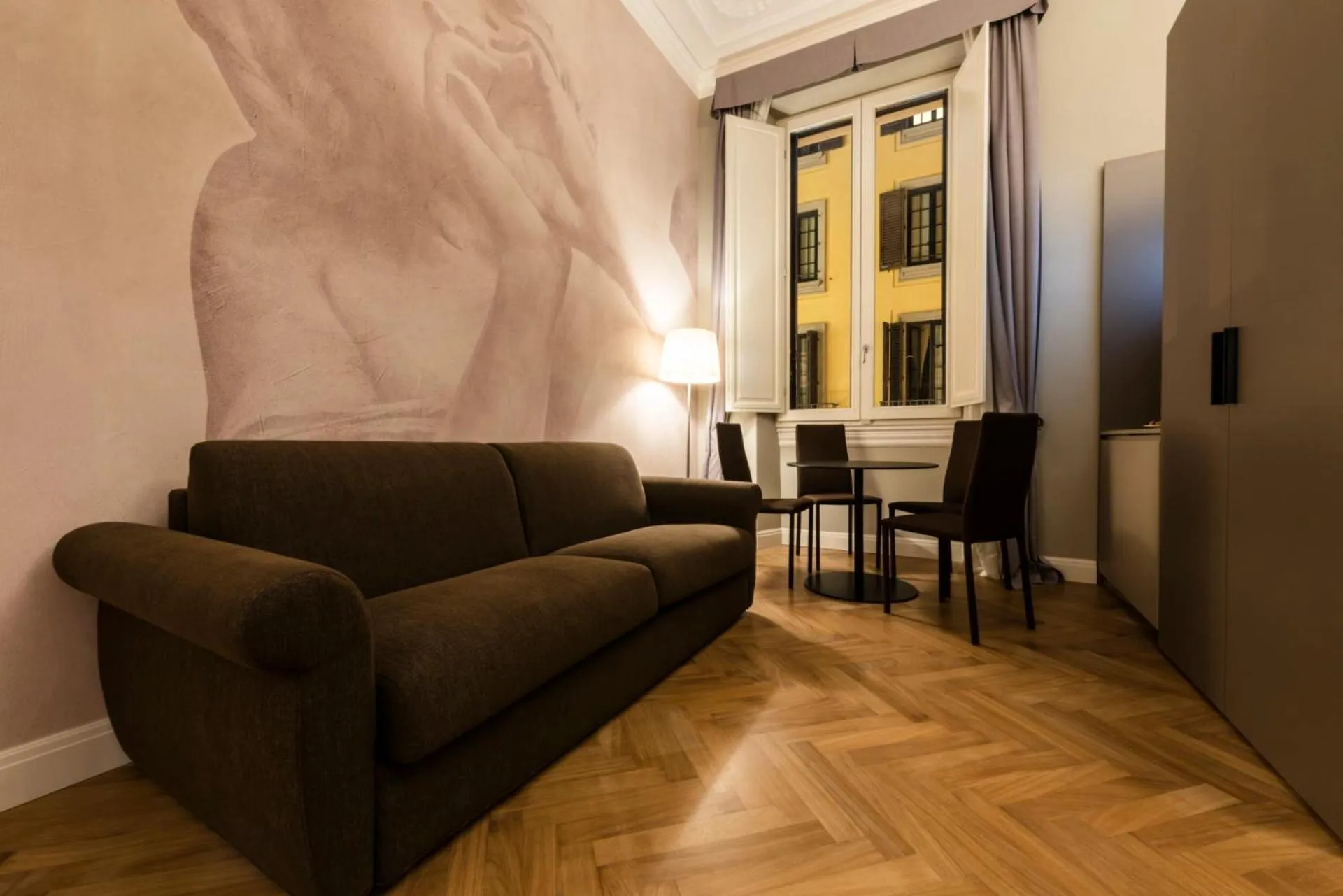 Seating area in Daphne Guest House