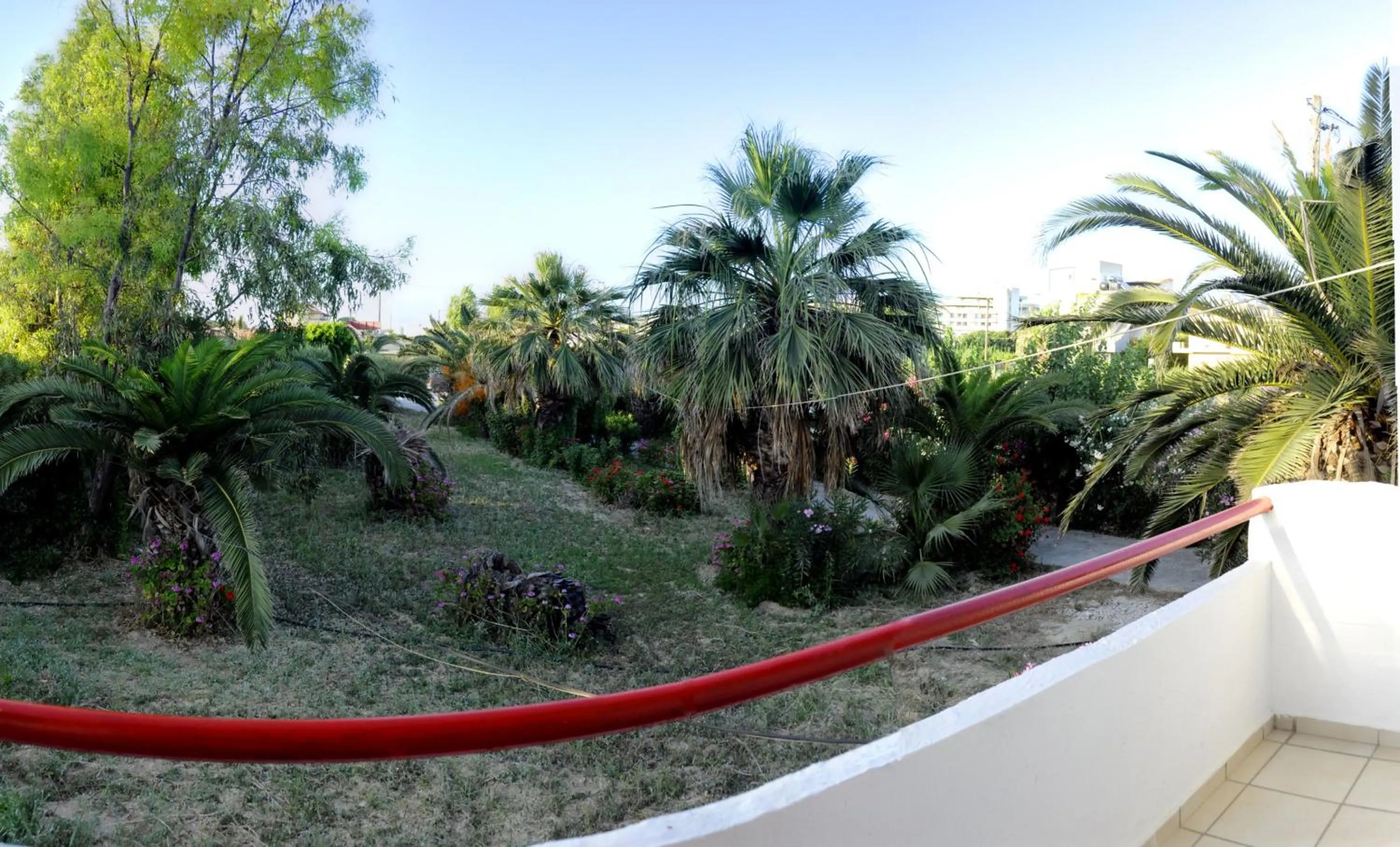 Garden view in Violetta Hotel