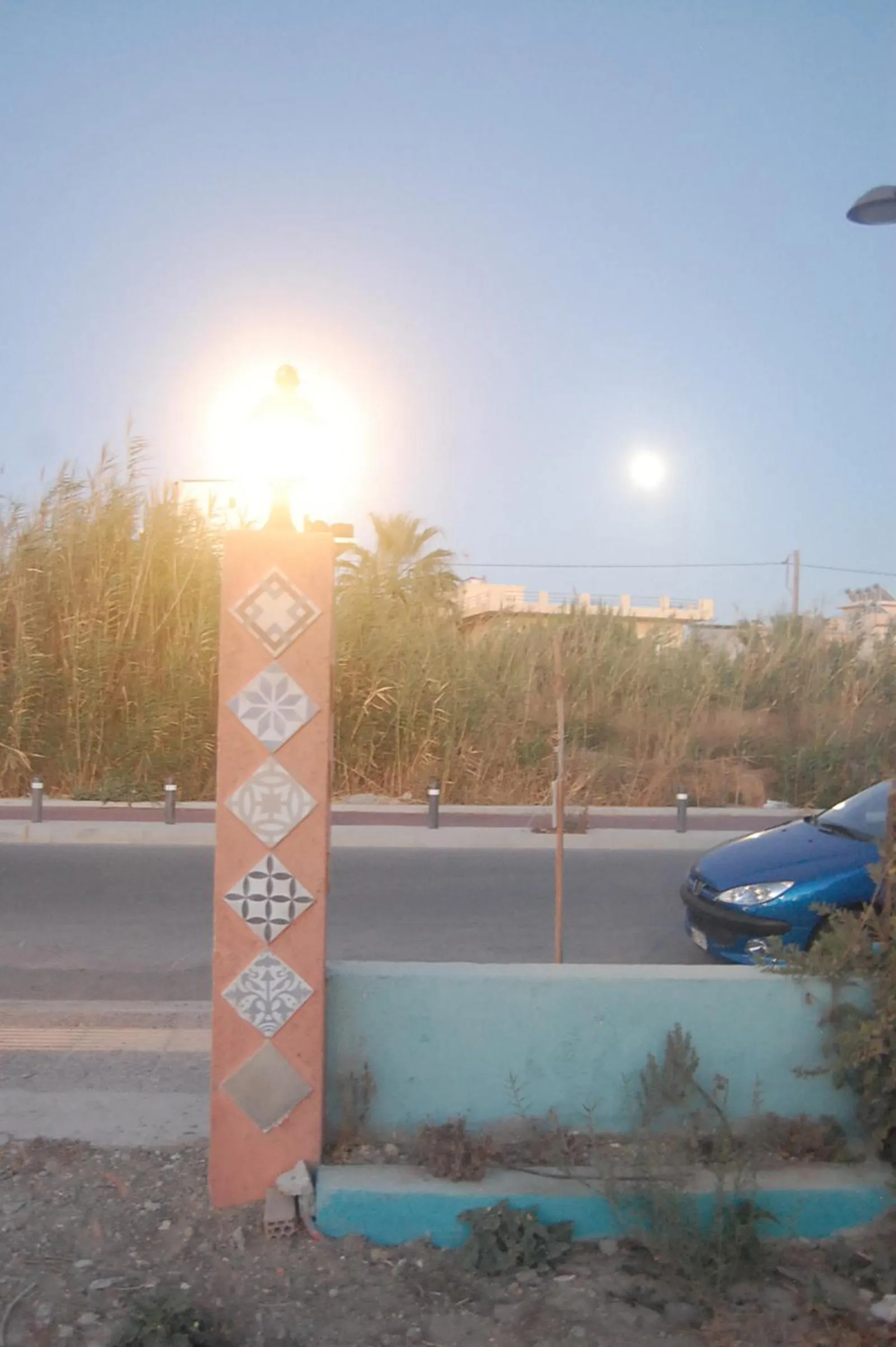 Facade/entrance in Violetta Hotel