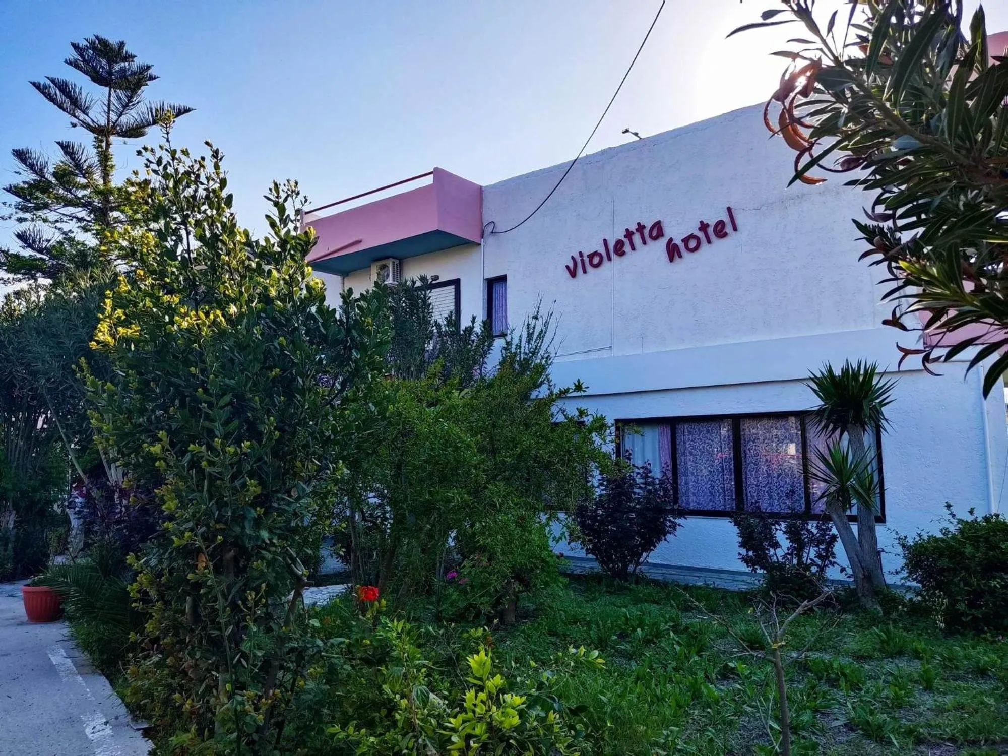 Garden in Violetta Hotel