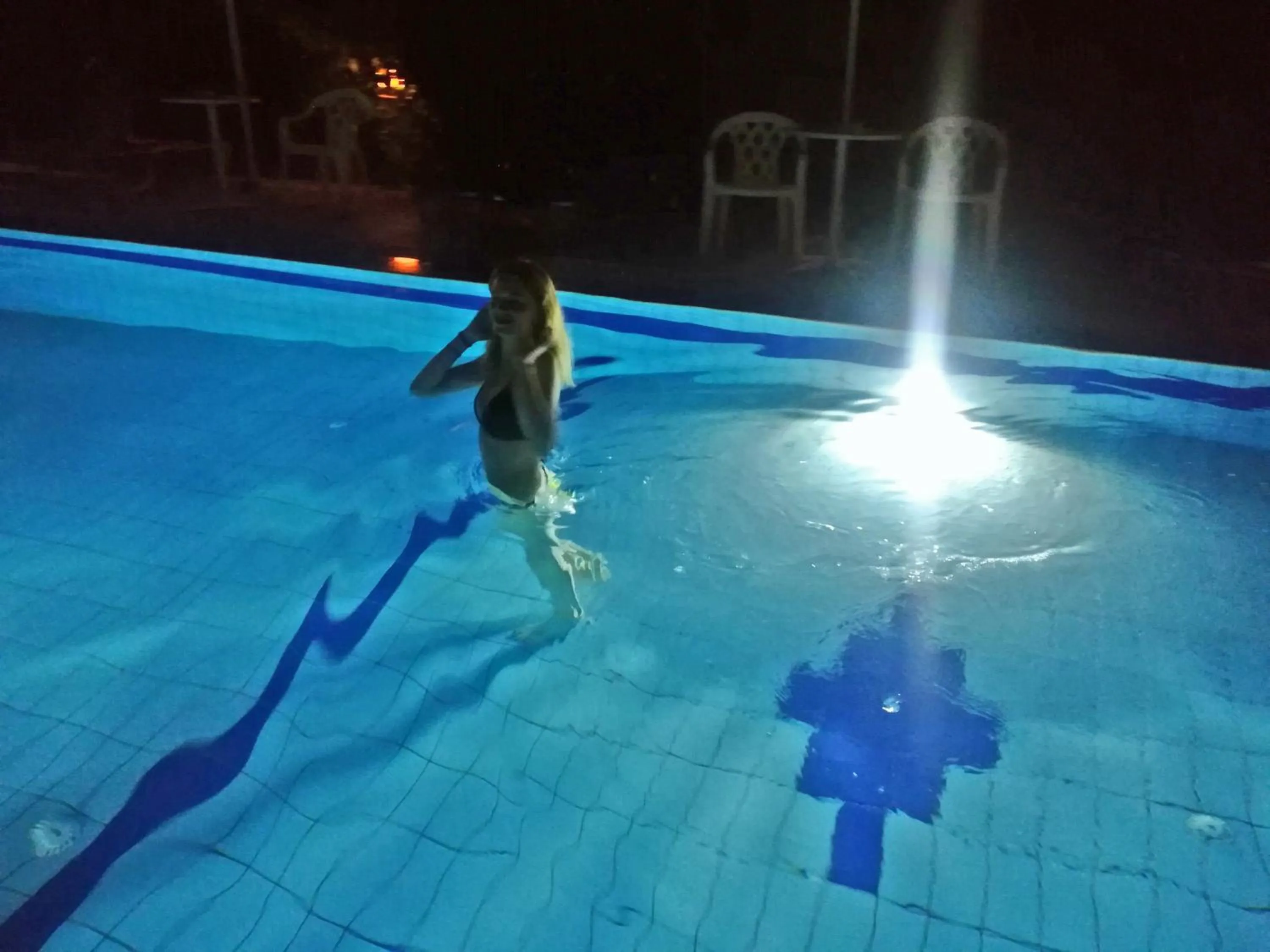 Swimming pool in Violetta Hotel