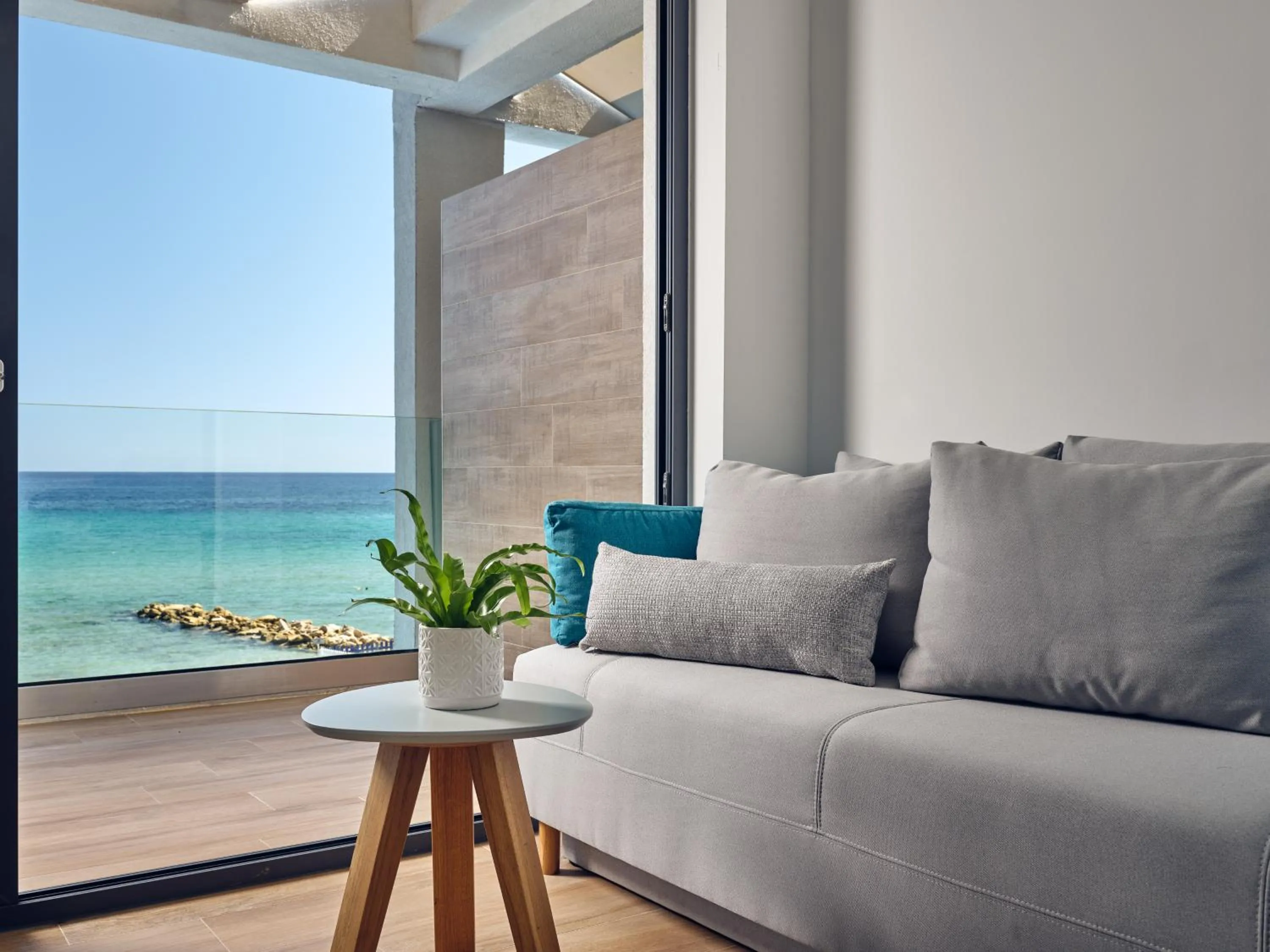 Seating area in Cavo Orient Beach Hotel & Suites