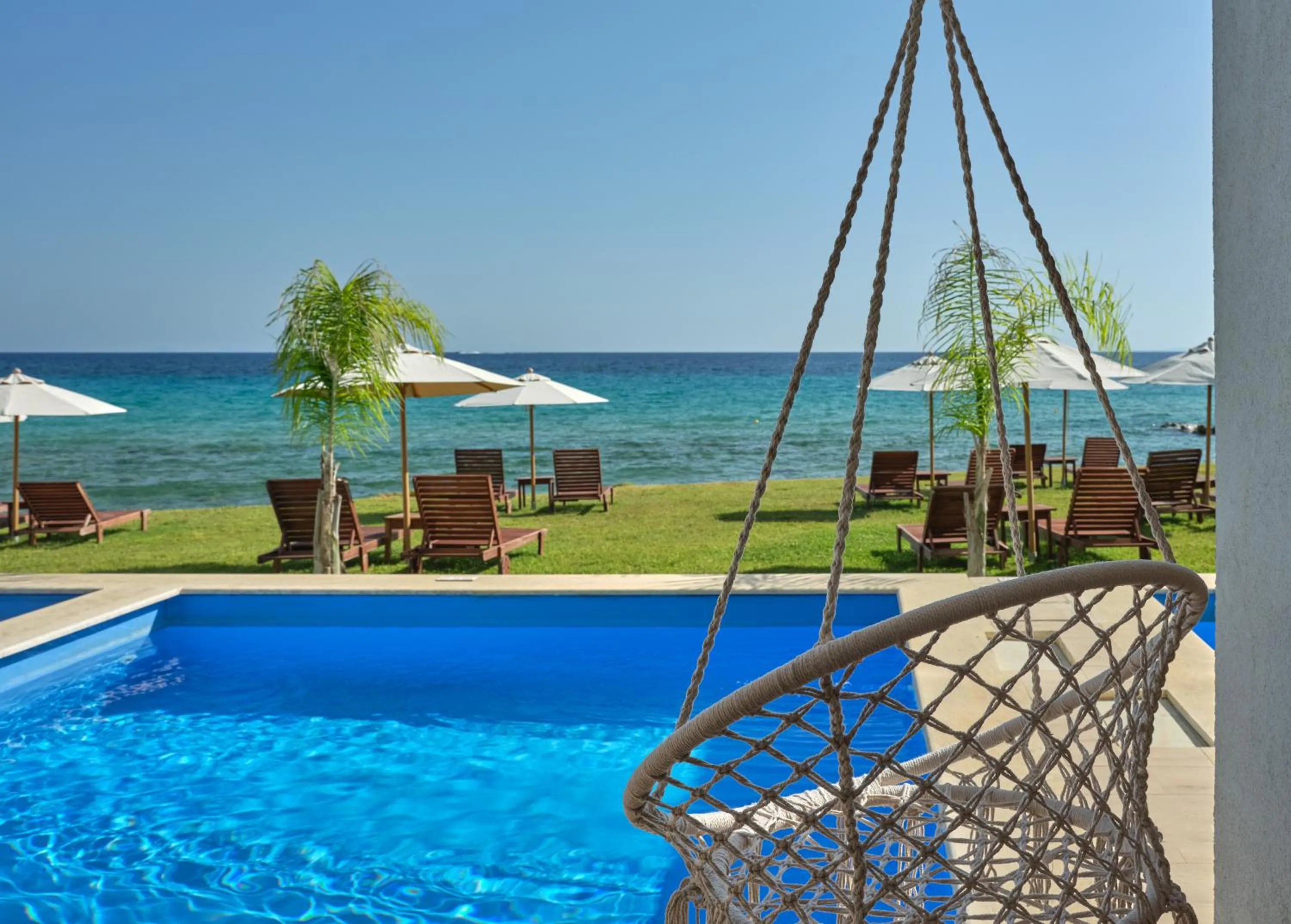 Swimming pool in Cavo Orient Beach Hotel & Suites