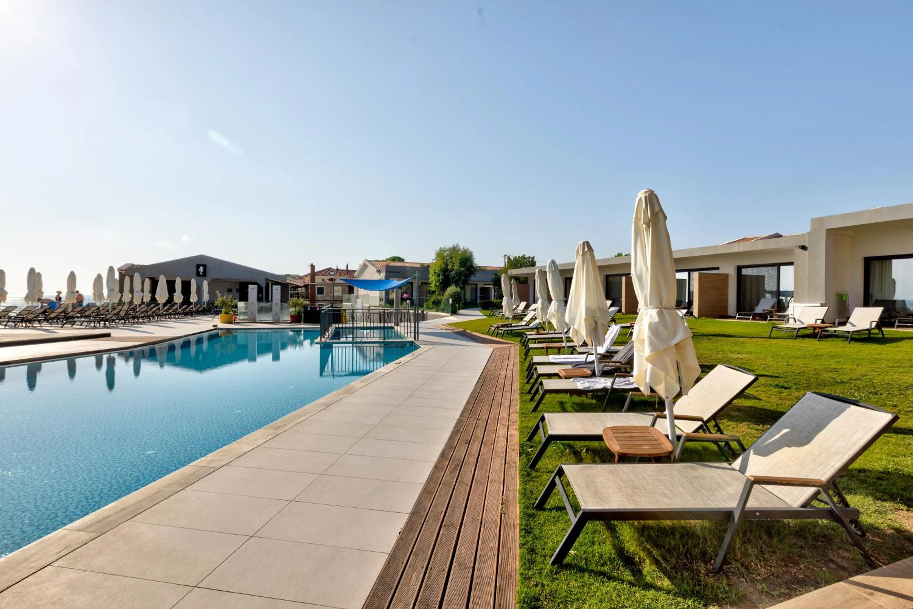Balcony/Terrace in Cavo Orient Beach Hotel & Suites