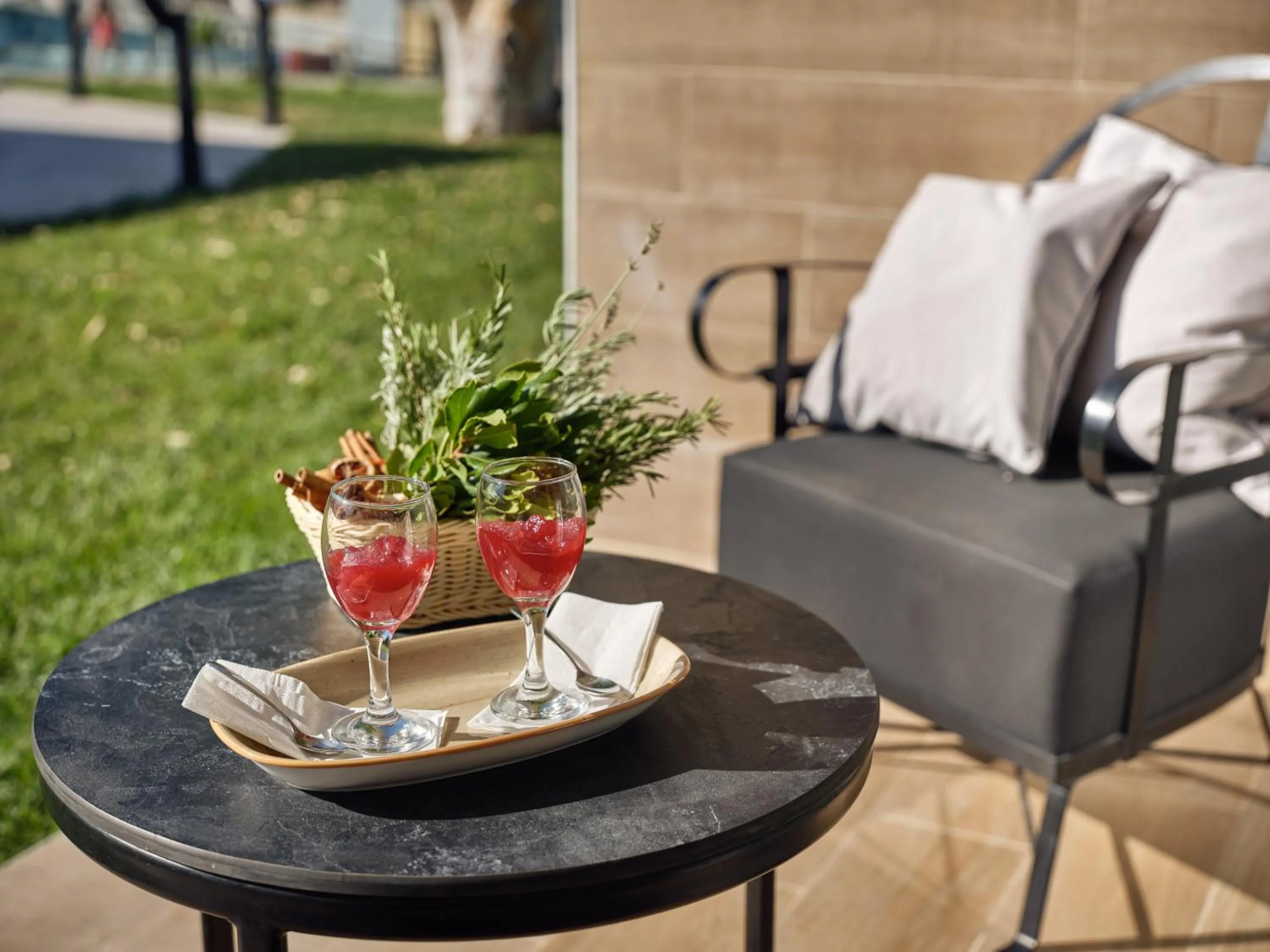 Drinks in Cavo Orient Beach Hotel & Suites