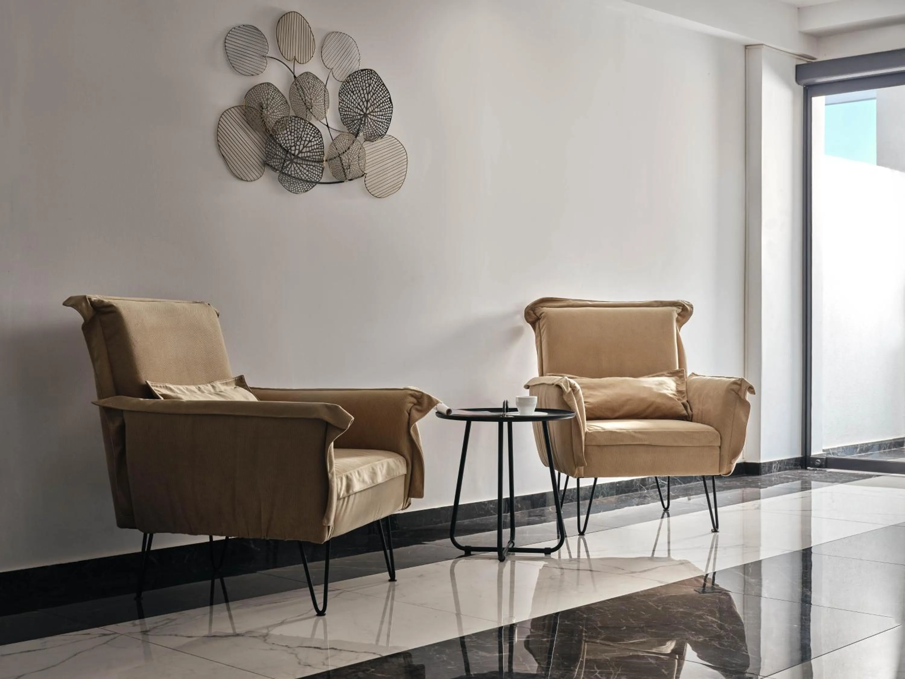 Lobby or reception in Cavo Orient Beach Hotel & Suites