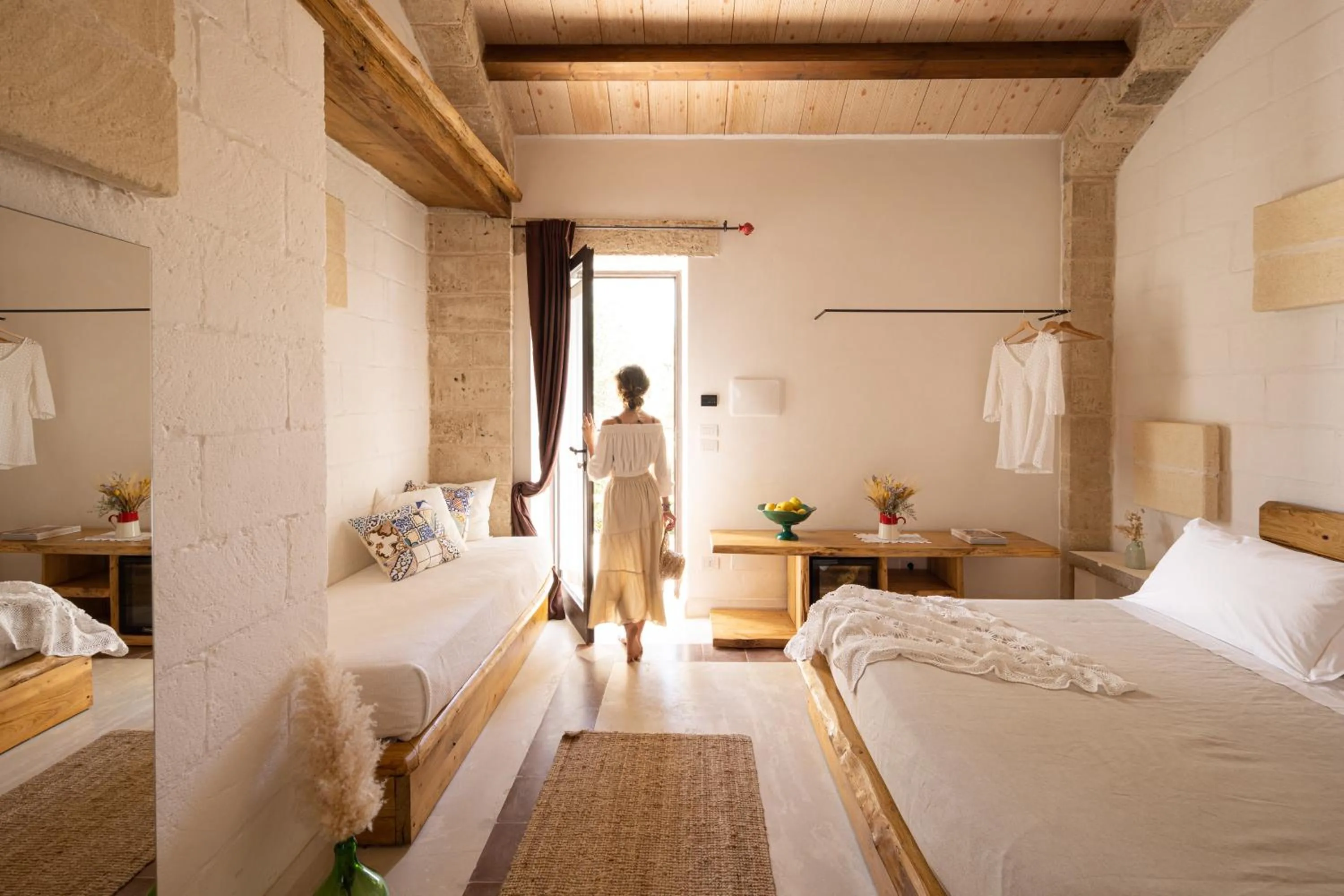 Bed in Masseria San Paolo Grande