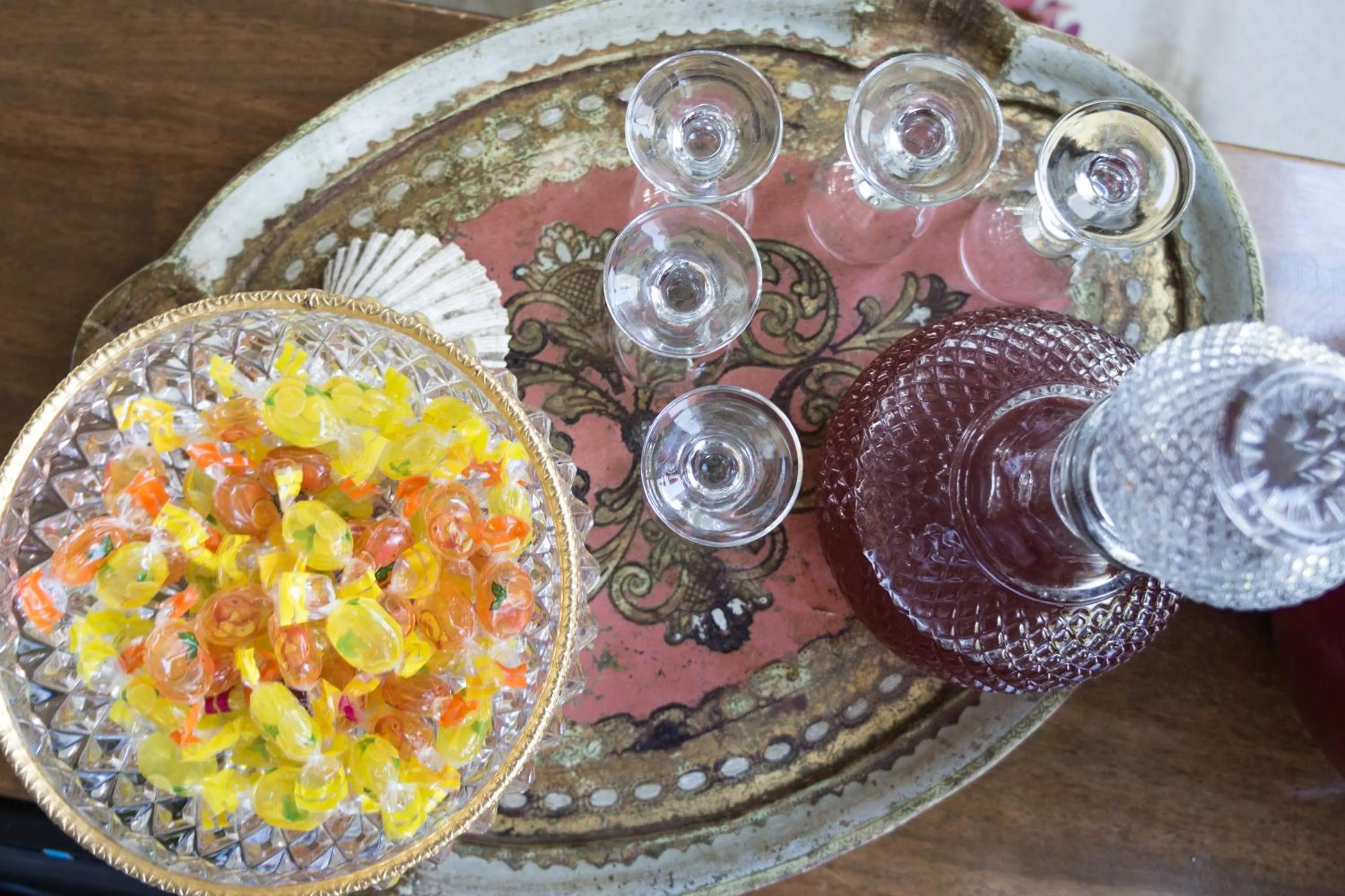 Decorative detail in Alkinoos Beach Hotel