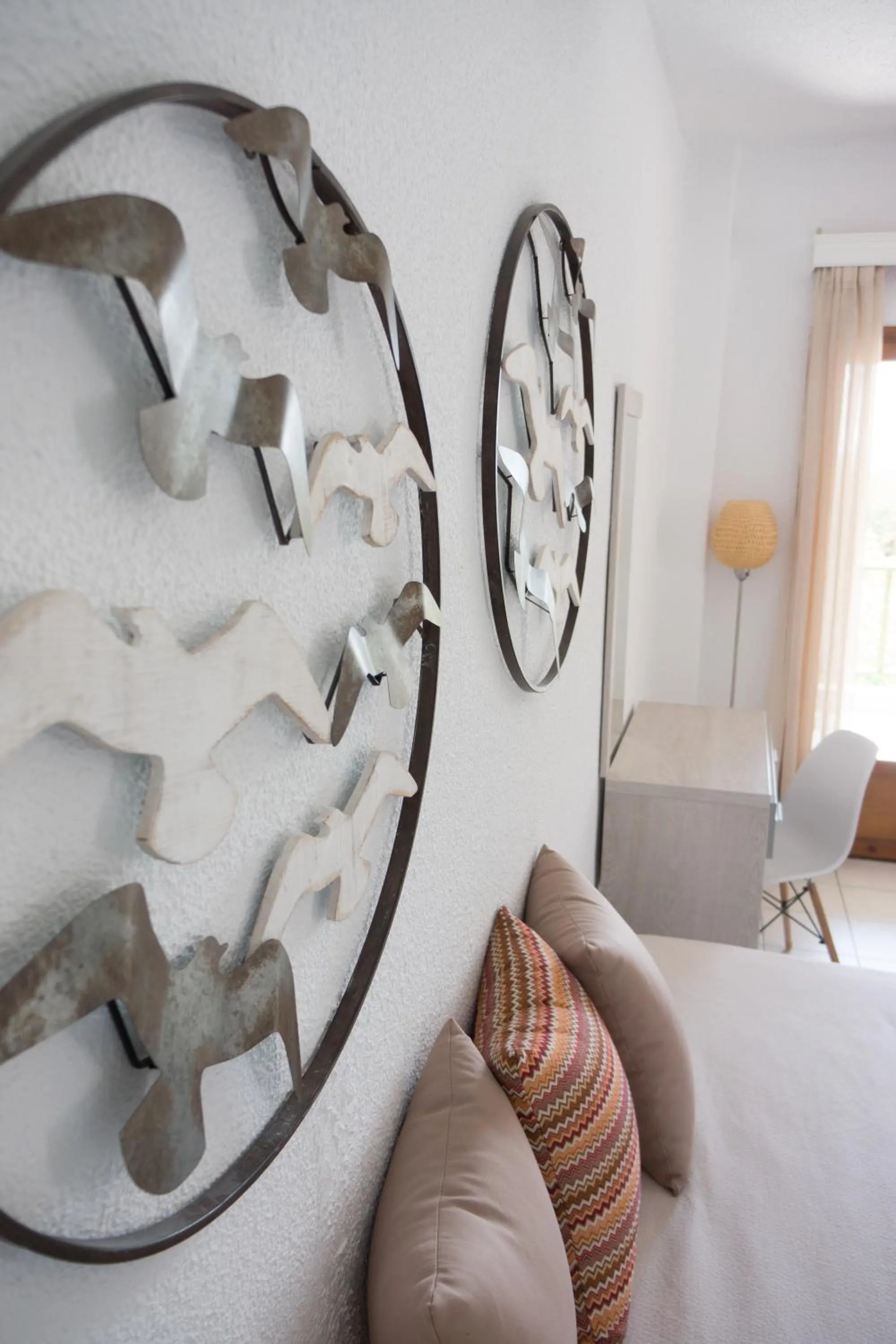 Decorative detail, Bed in Alkinoos Beach Hotel