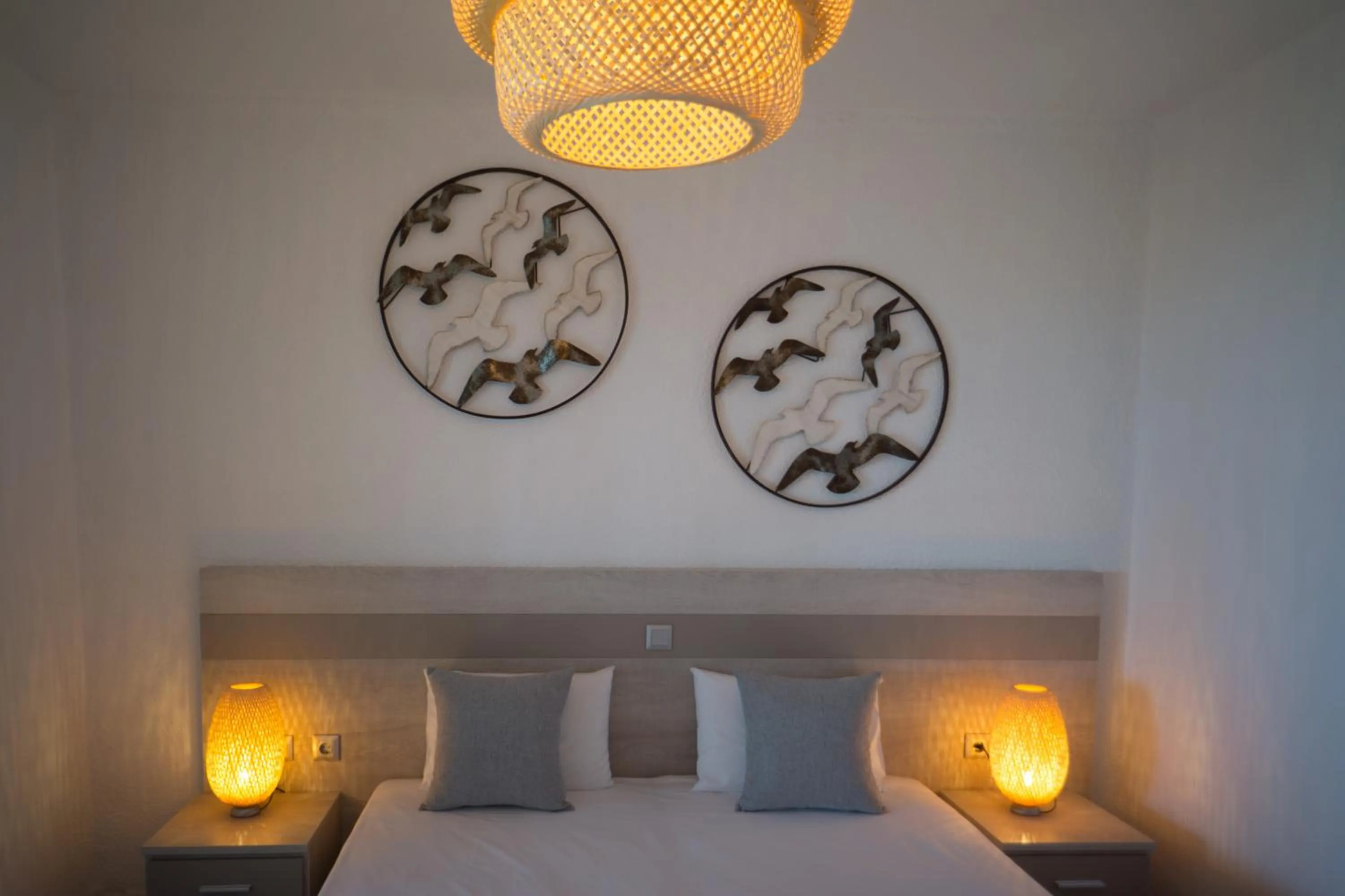 Bedroom, Bed in Alkinoos Beach Hotel