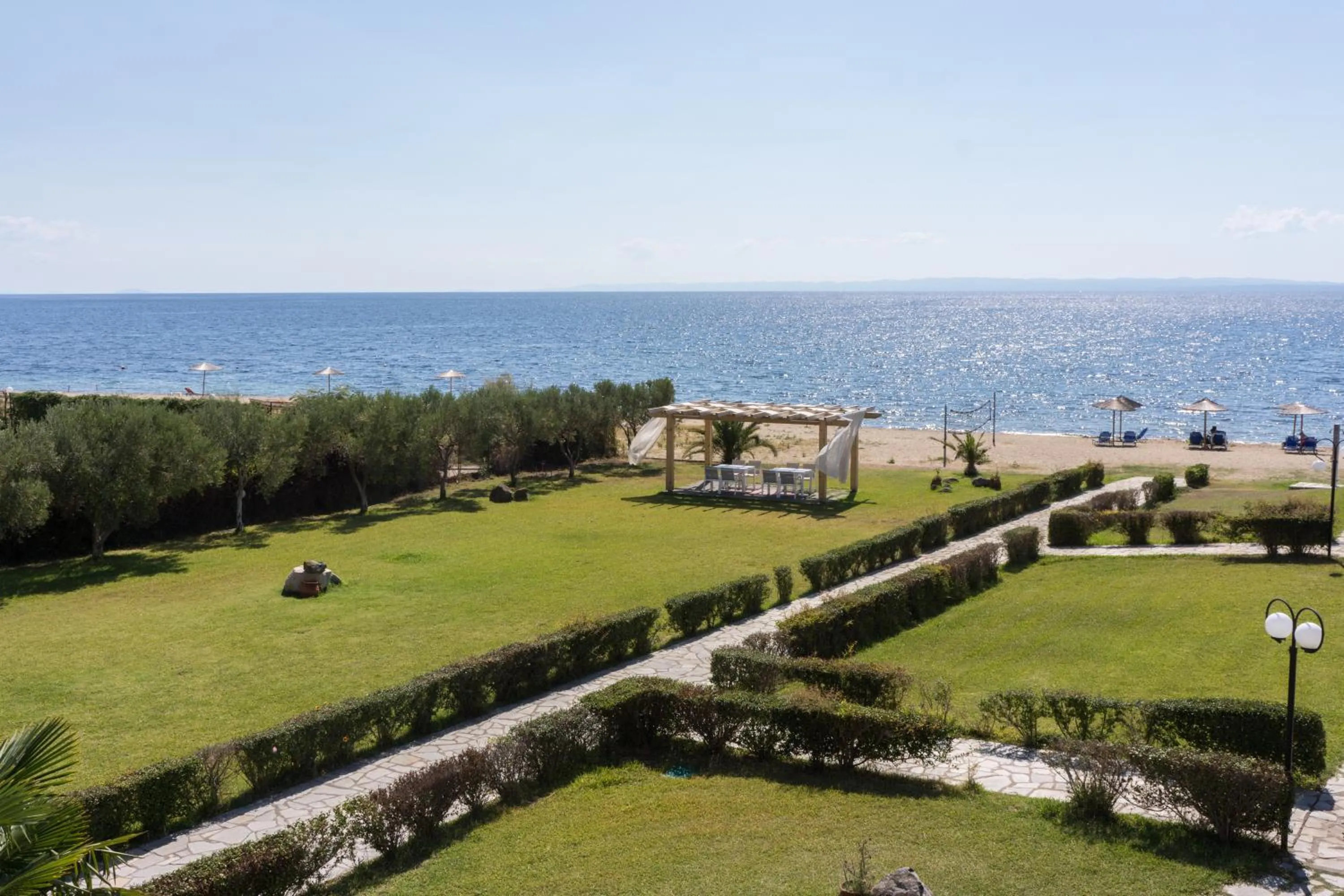Beach in Alkinoos Beach Hotel