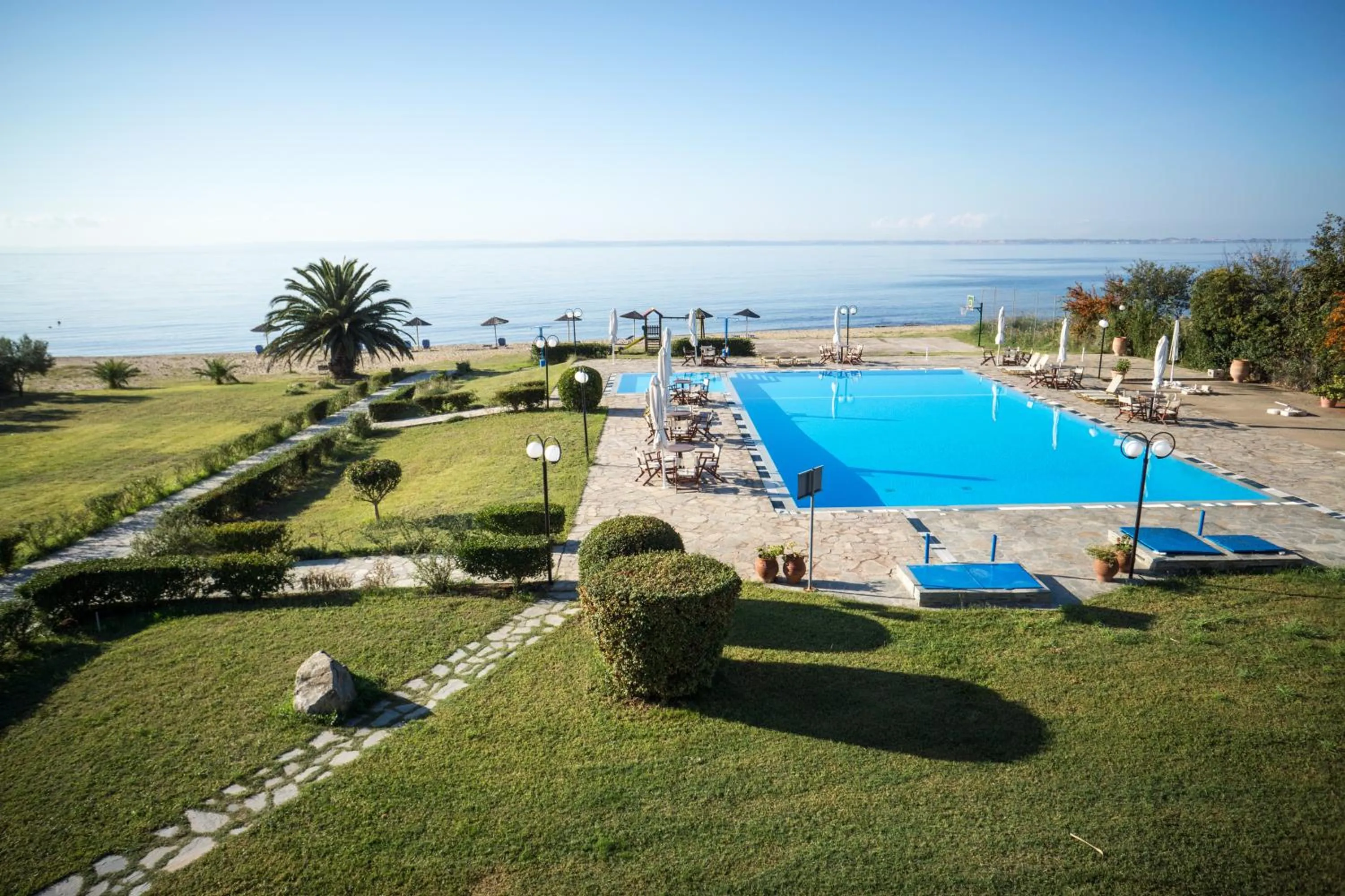 Beach in Alkinoos Beach Hotel