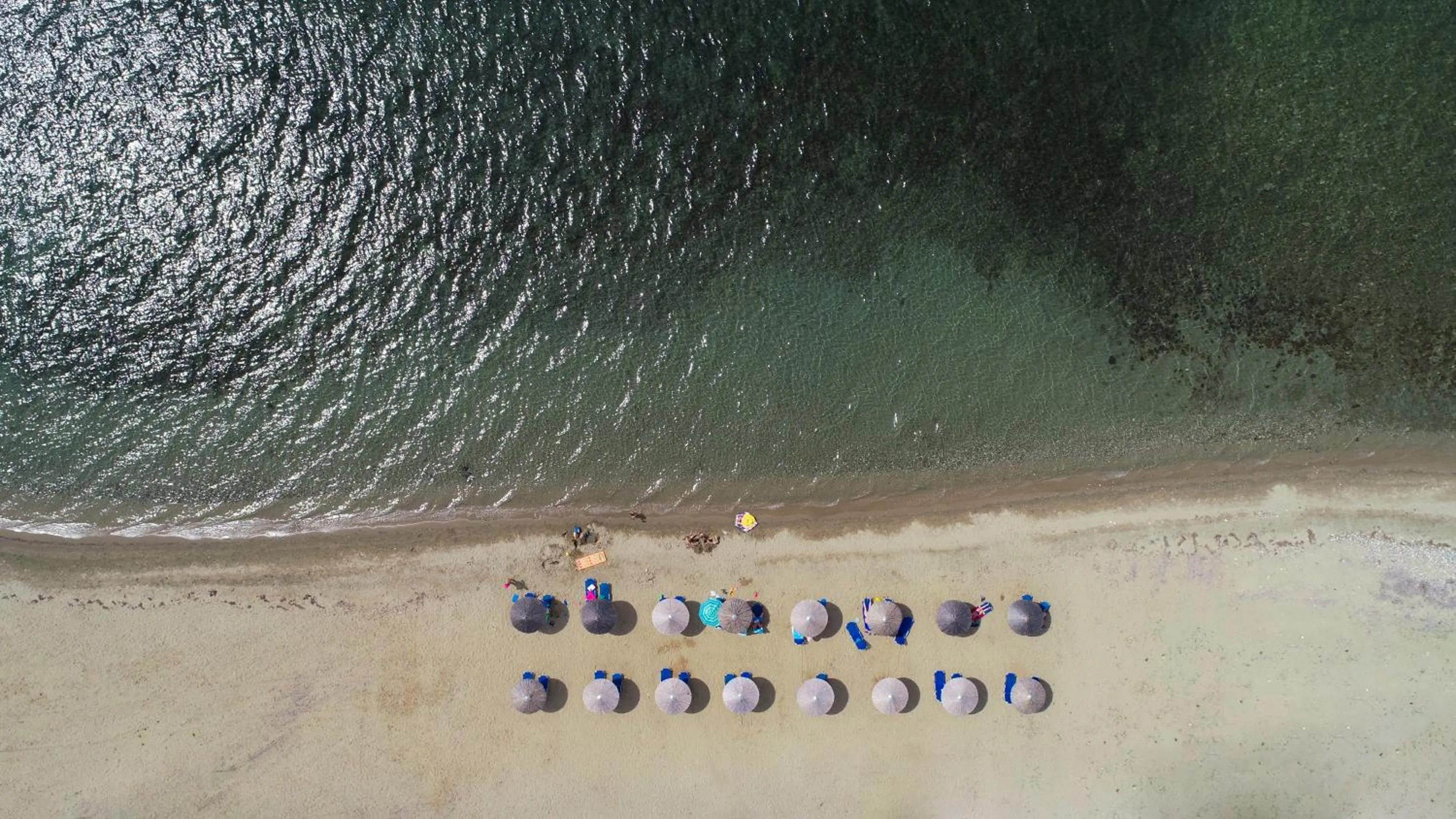 Bird's eye view in Alkinoos Beach Hotel