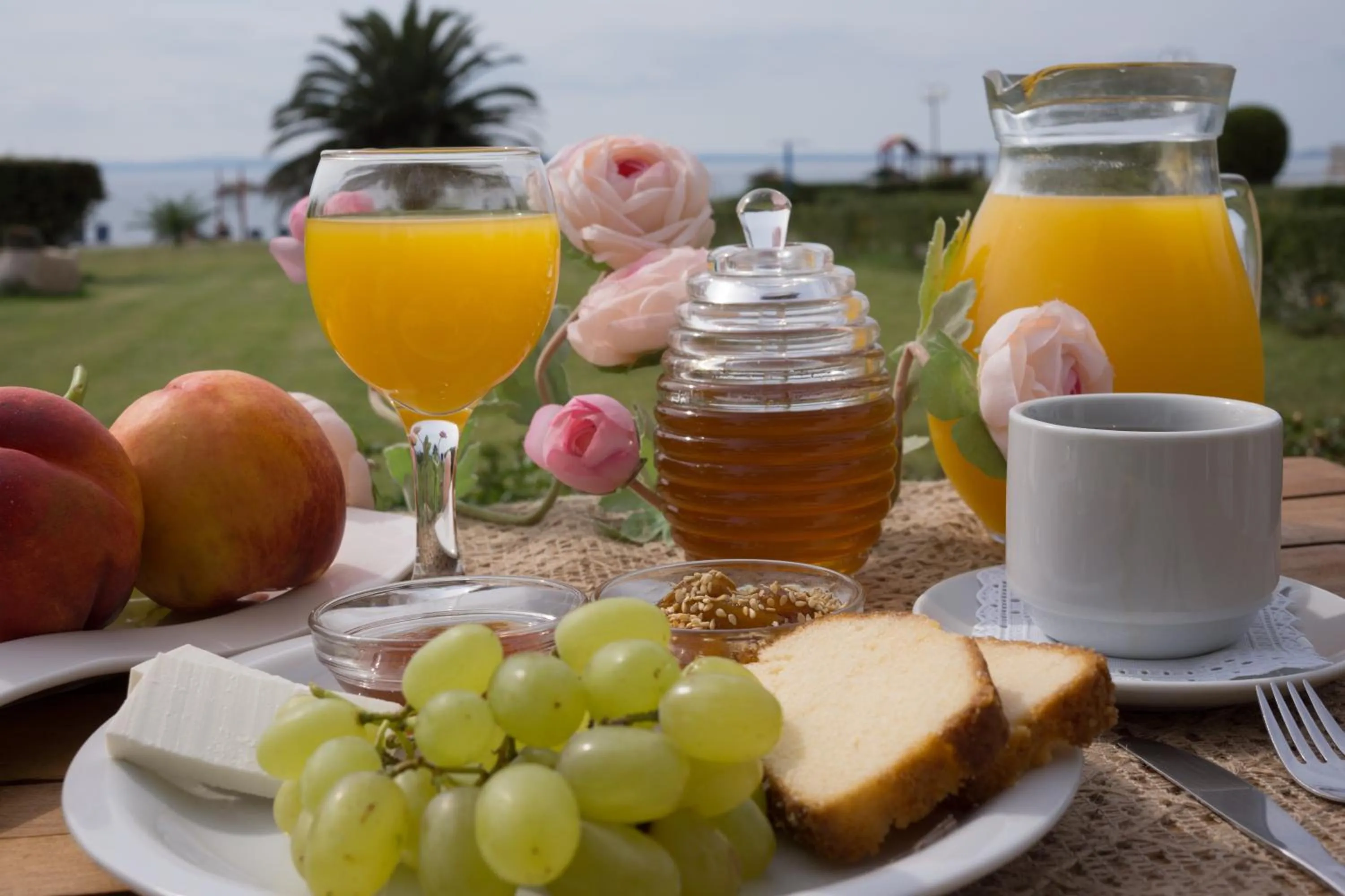 Food close-up in Alkinoos Beach Hotel
